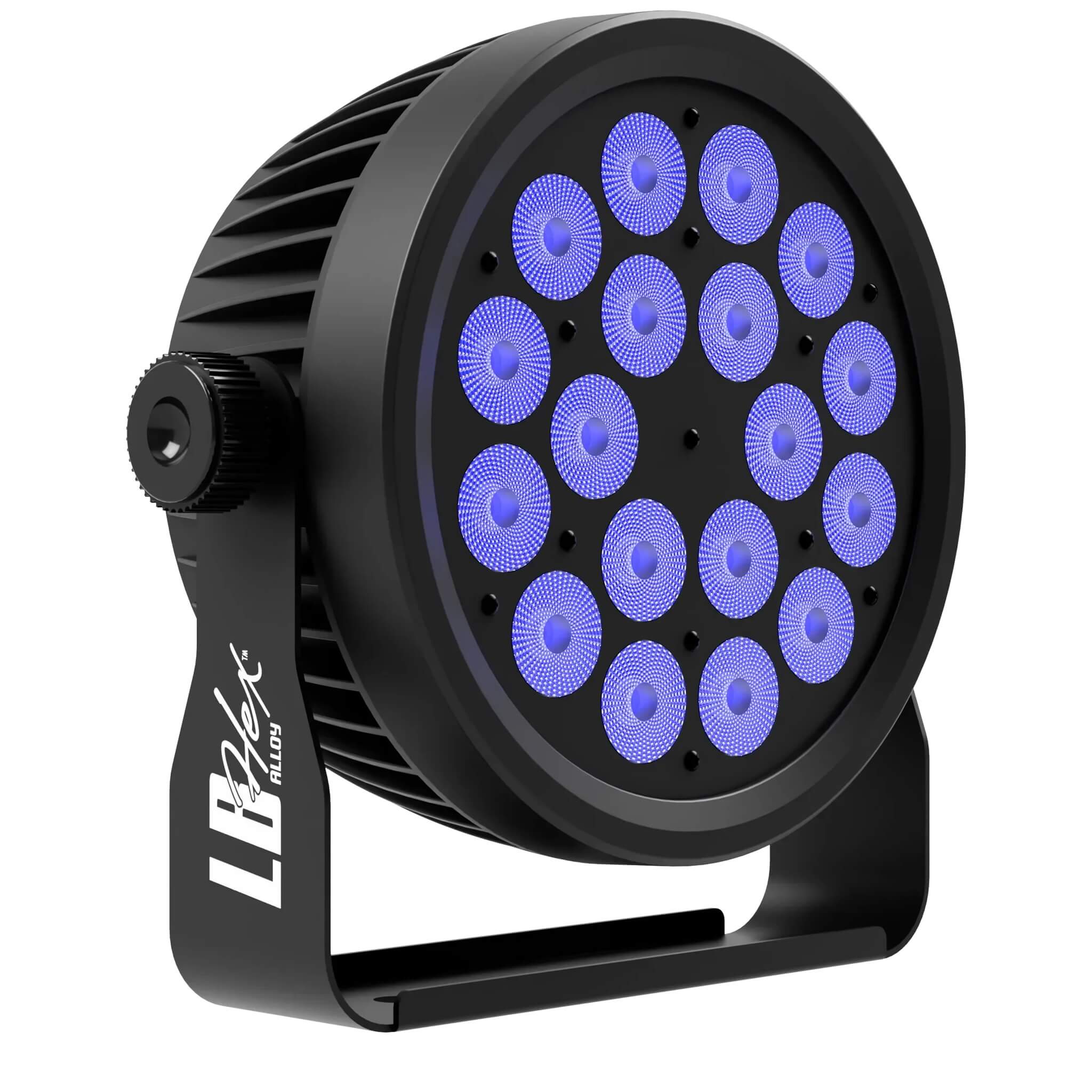 Blizzard Lighting LB Hex Alloy - HD Cast-Al 6-in-1 RGBAW+UV LED Par, blue