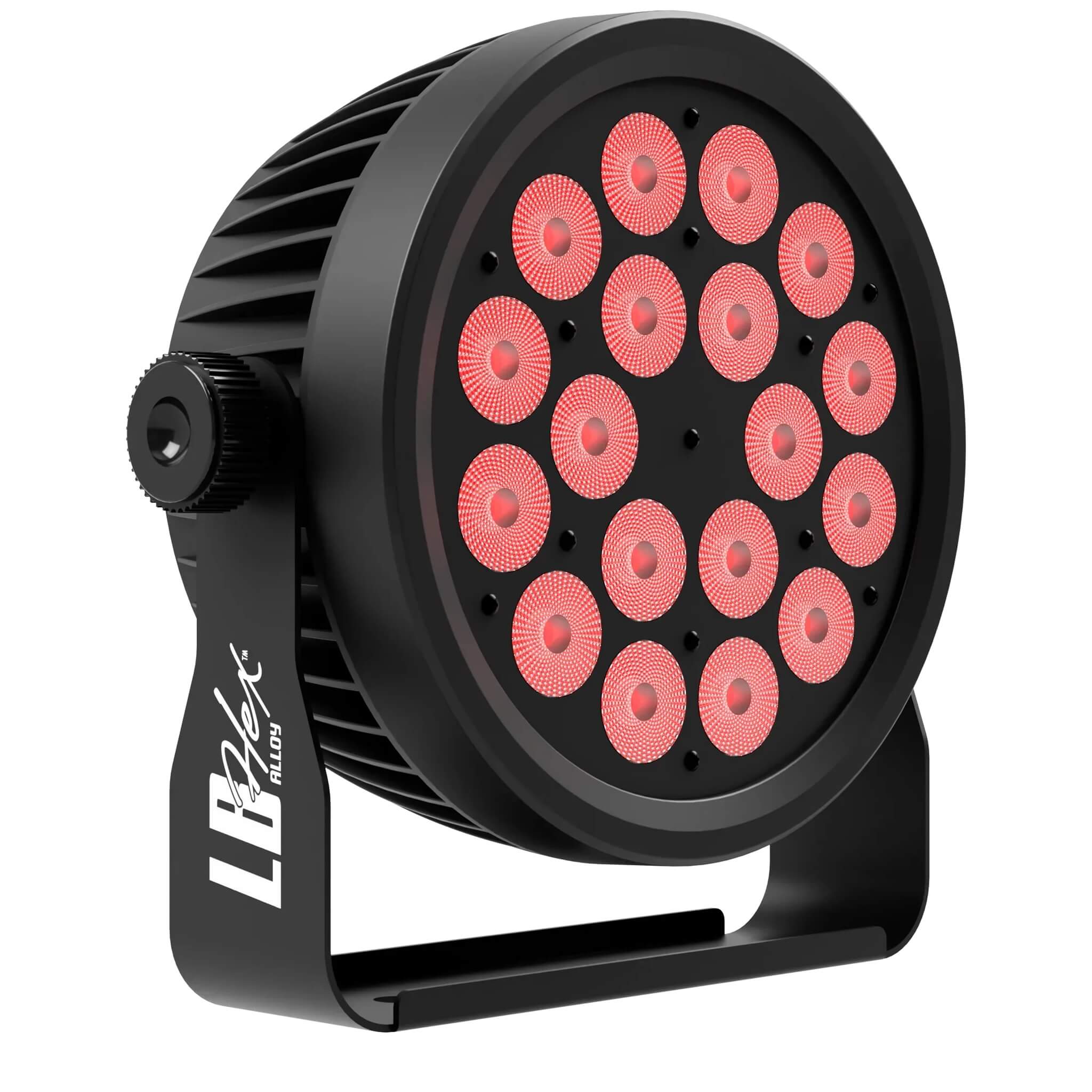 Blizzard Lighting LB Hex Alloy - HD Cast-Al 6-in-1 RGBAW+UV LED Par, red