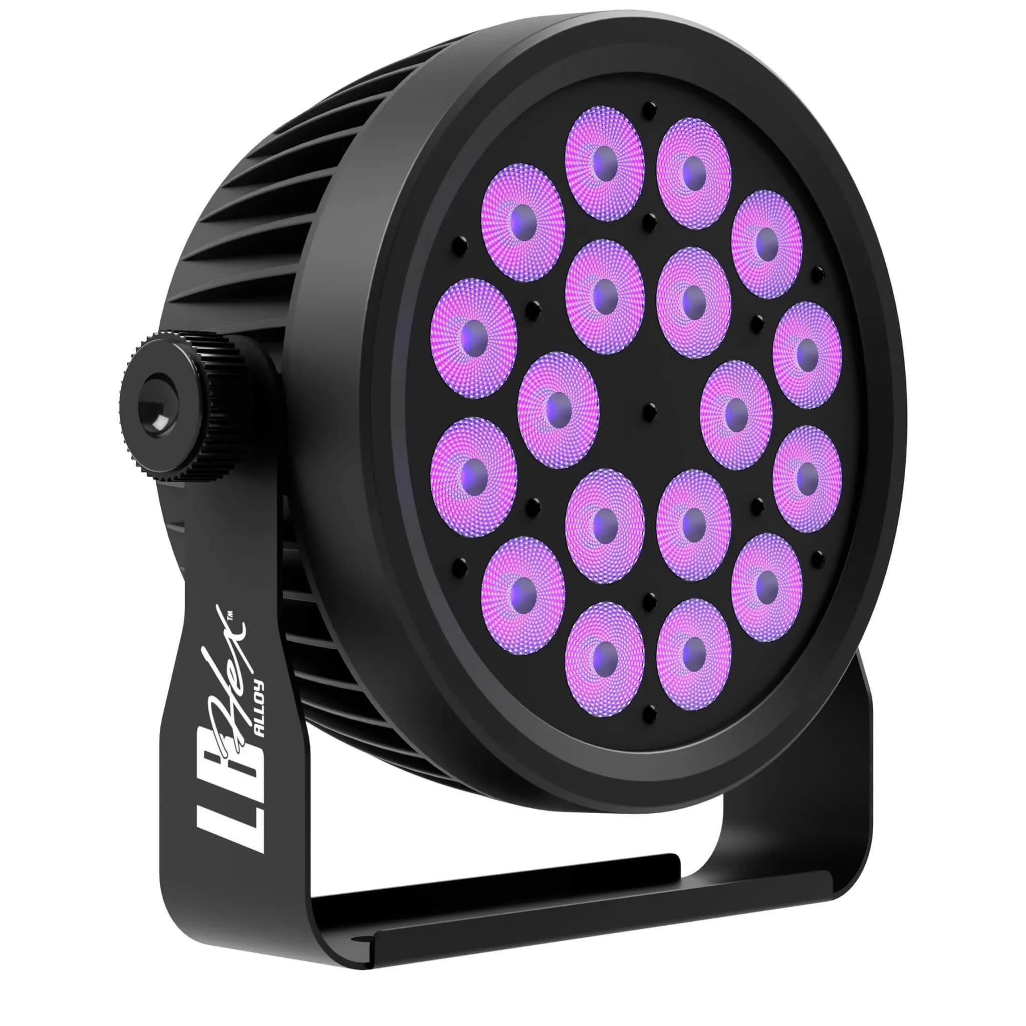 Blizzard Lighting LB Hex Alloy - HD Cast-Al 6-in-1 RGBAW+UV LED Par, UV