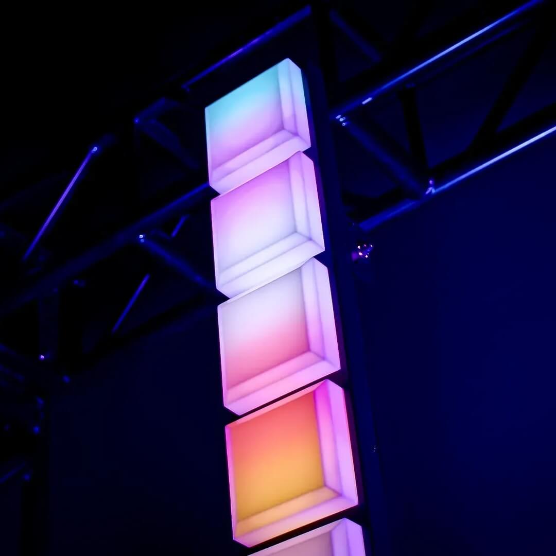 Blizzard Lighting InfiniPix Lil Spektro - LED Mini Block Pixel FX Tower 4
