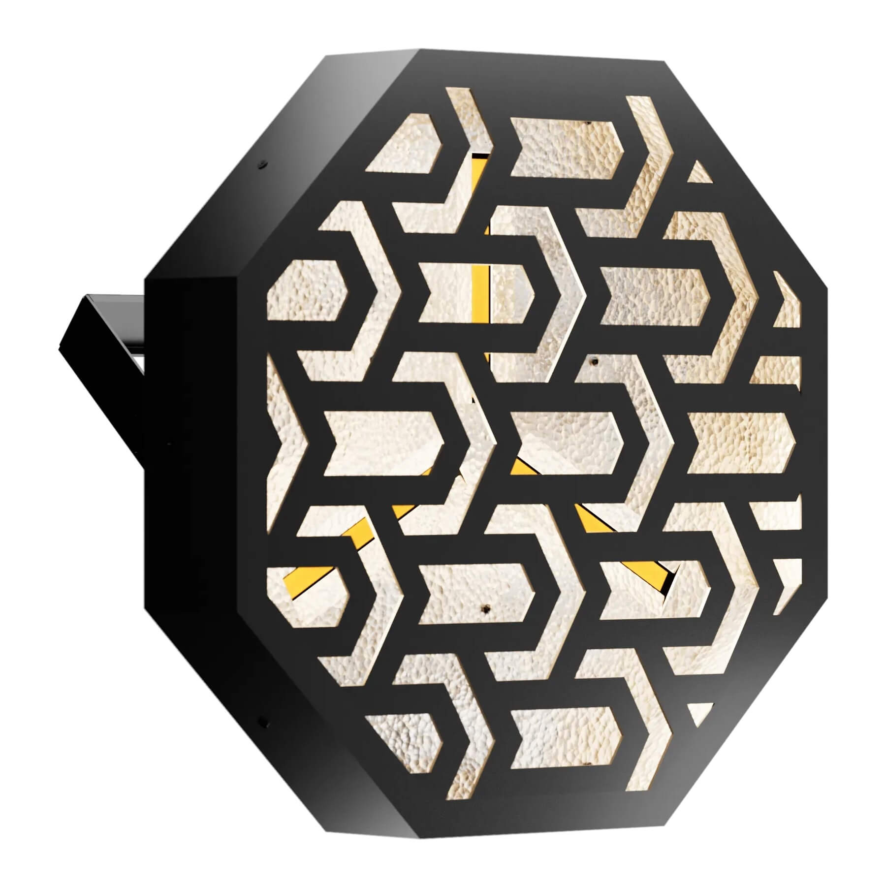 Blizzard Lighting Lux Capacitor 2 - Retro WW Blinder with RGB Effects, angle