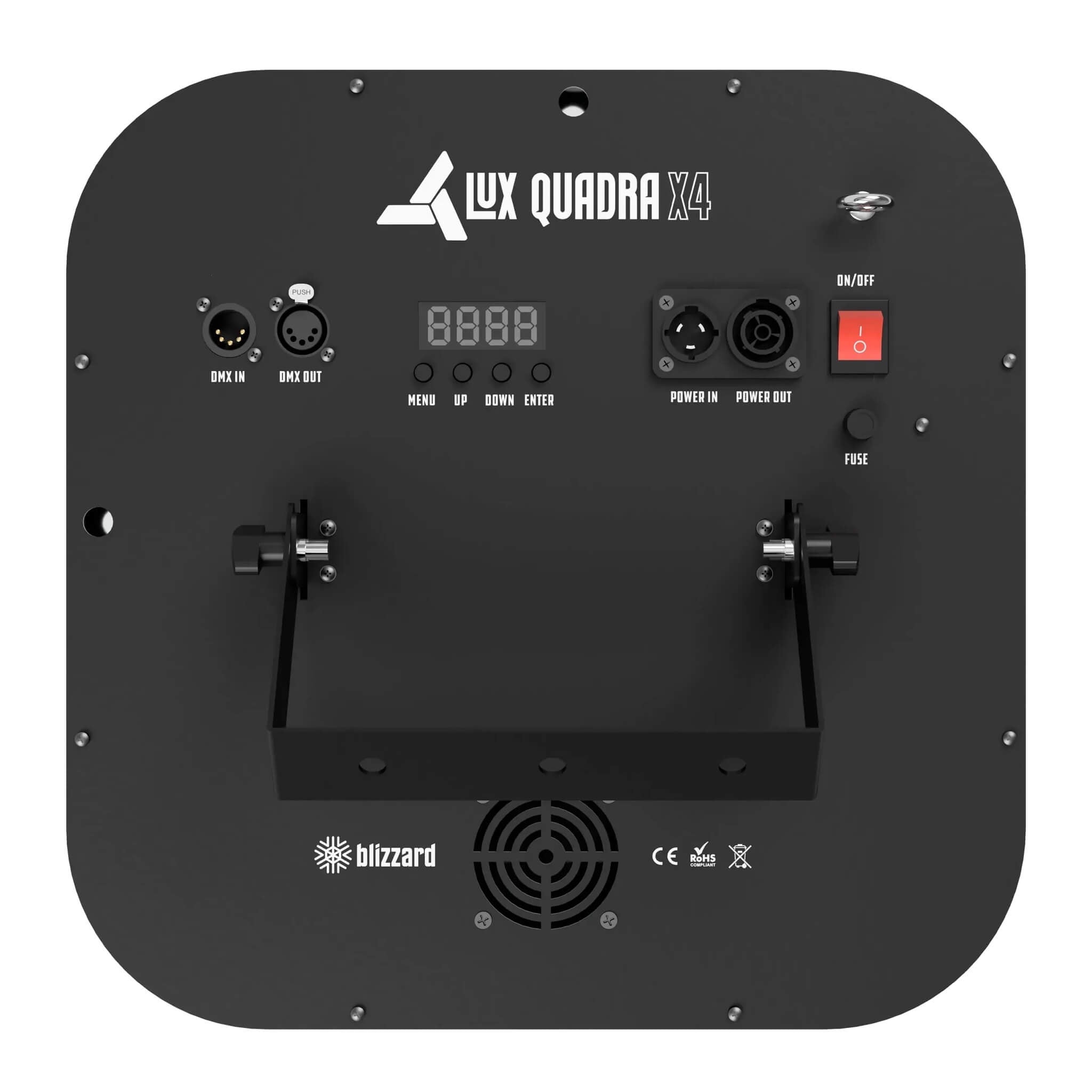 Blizzard Lighting Lux Quadra X4 - Quad WW Blinder with RGB Effects, rear