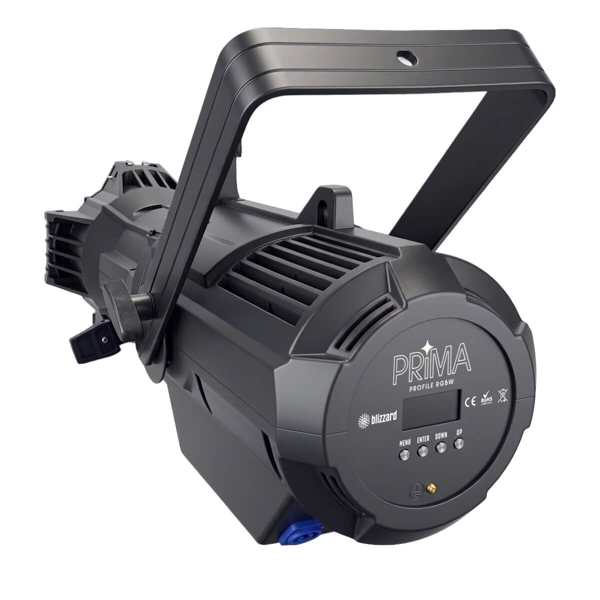 Blizzard Lighting Prima Profile RGBW - LED Ellipsoidal Spot Fixture, rear