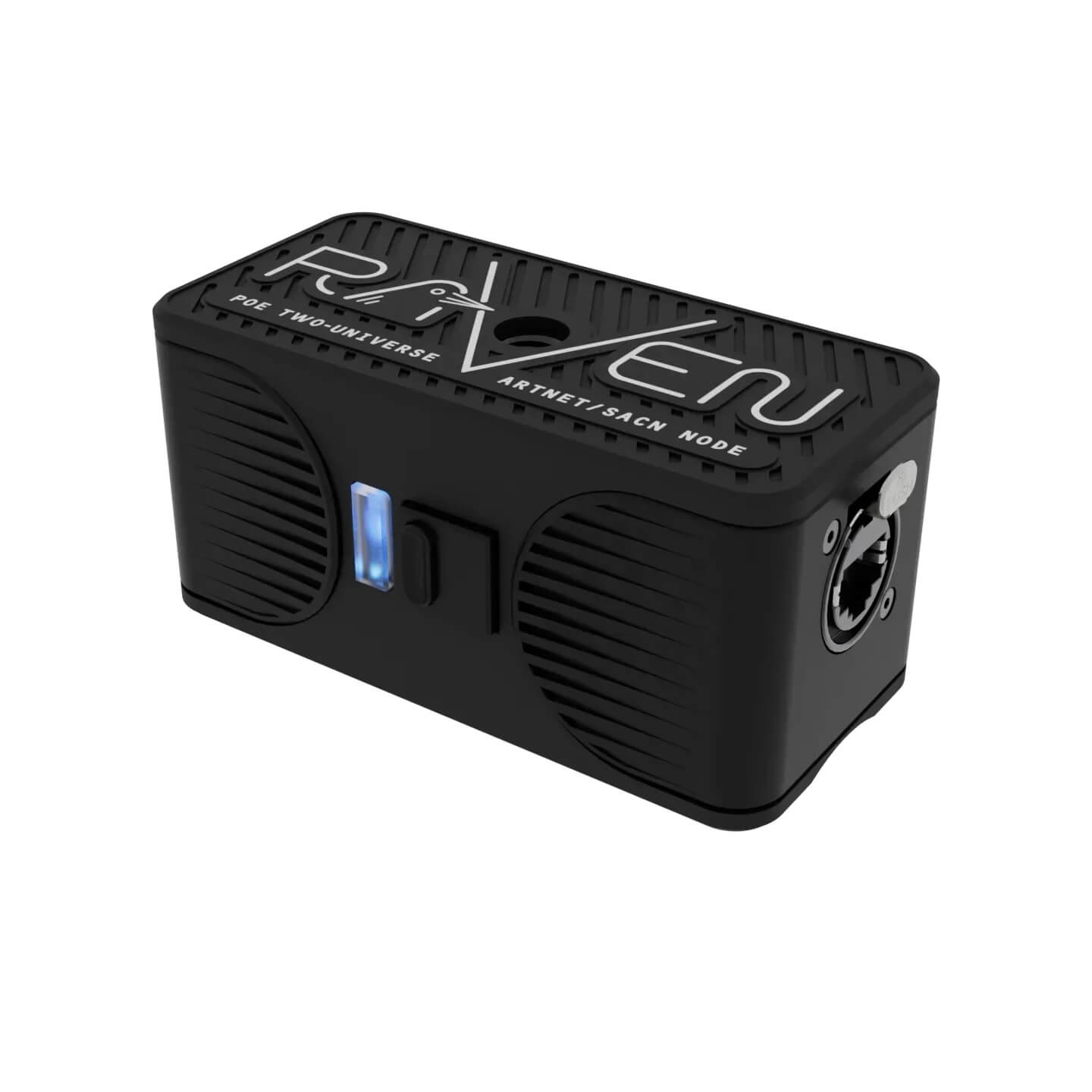 Blizzard Lighting Raven - PoE Two-Universe Art-Net/sACN Node