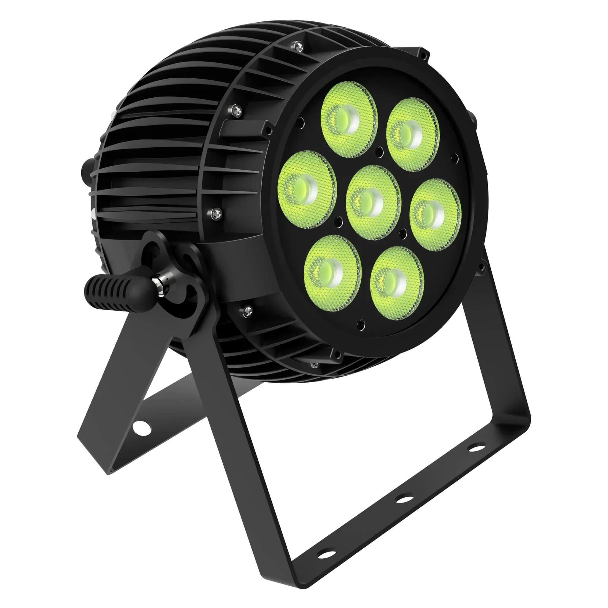 Blizzard Lighting TOURnado Ranger RGBALC - Battery LED Wash Par, angle lime