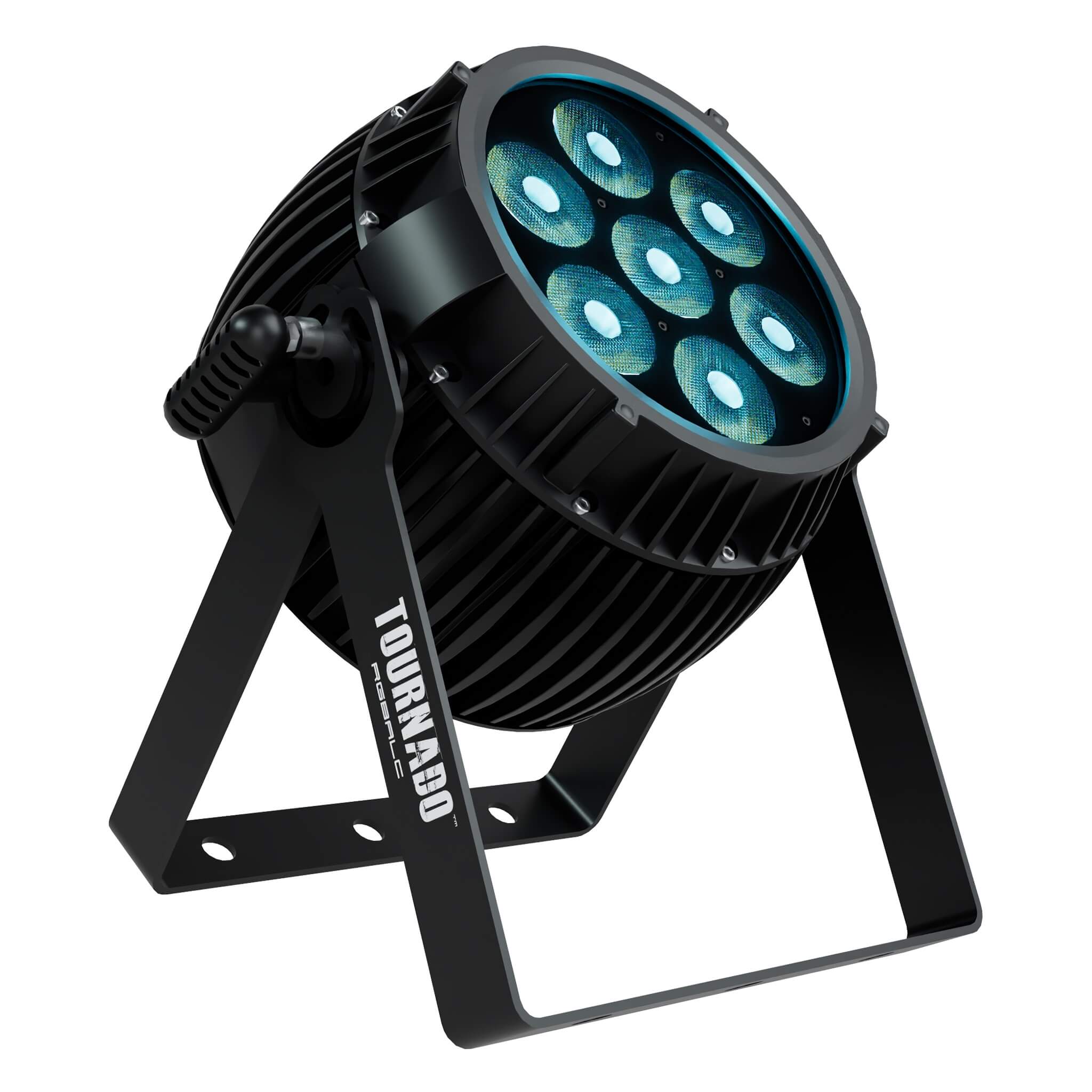 Blizzard Lighting TOURnado RGBALC - Outdoor LED Wash Fixture, cyan