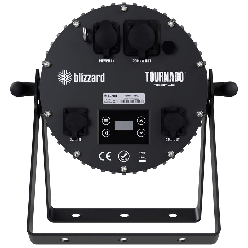 Blizzard Lighting TOURnado RGBALC - Outdoor LED Wash Fixture, rear