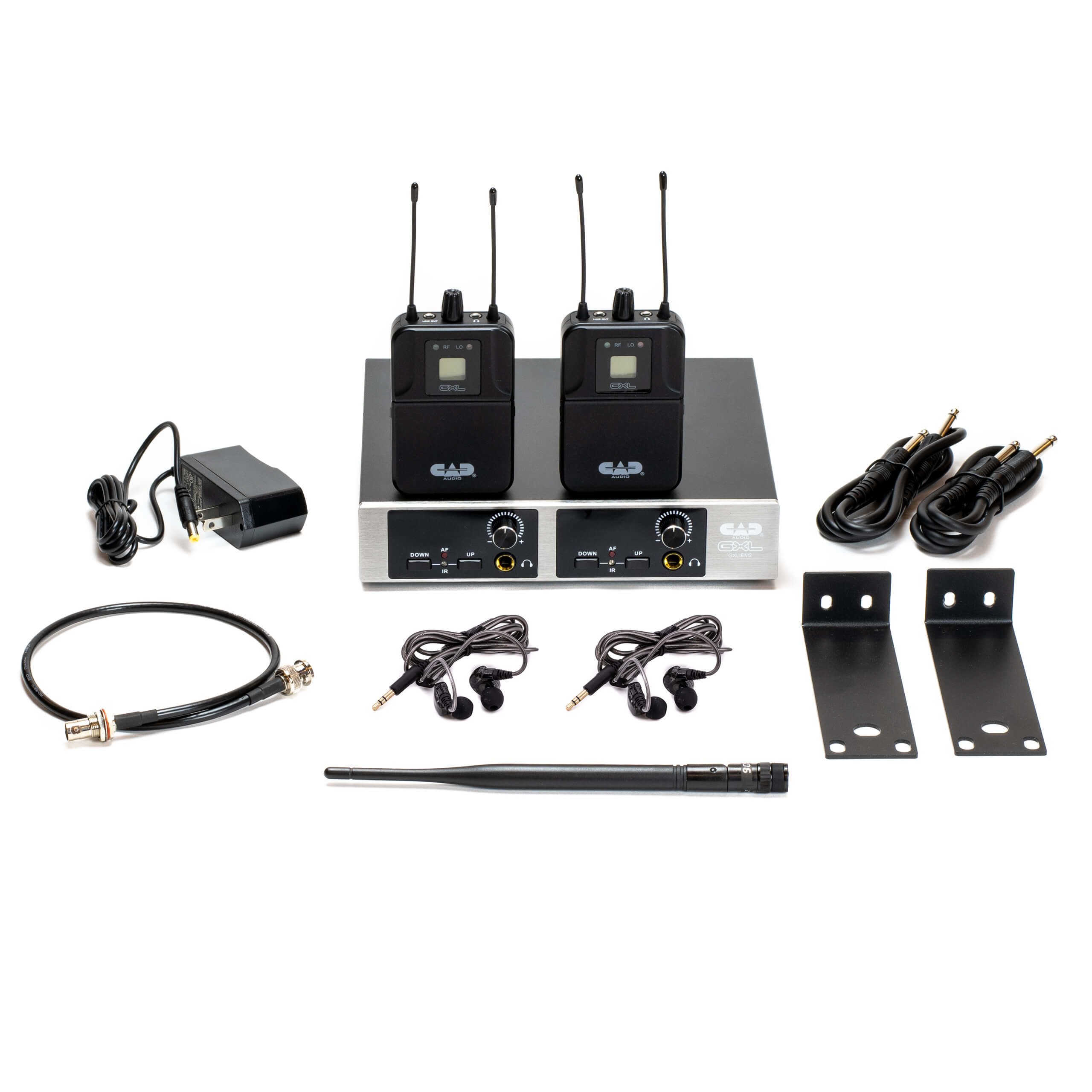 CAD Audio GXLIEM2 - Dual Mix 900 MHz Wireless In-Ear Monitor System