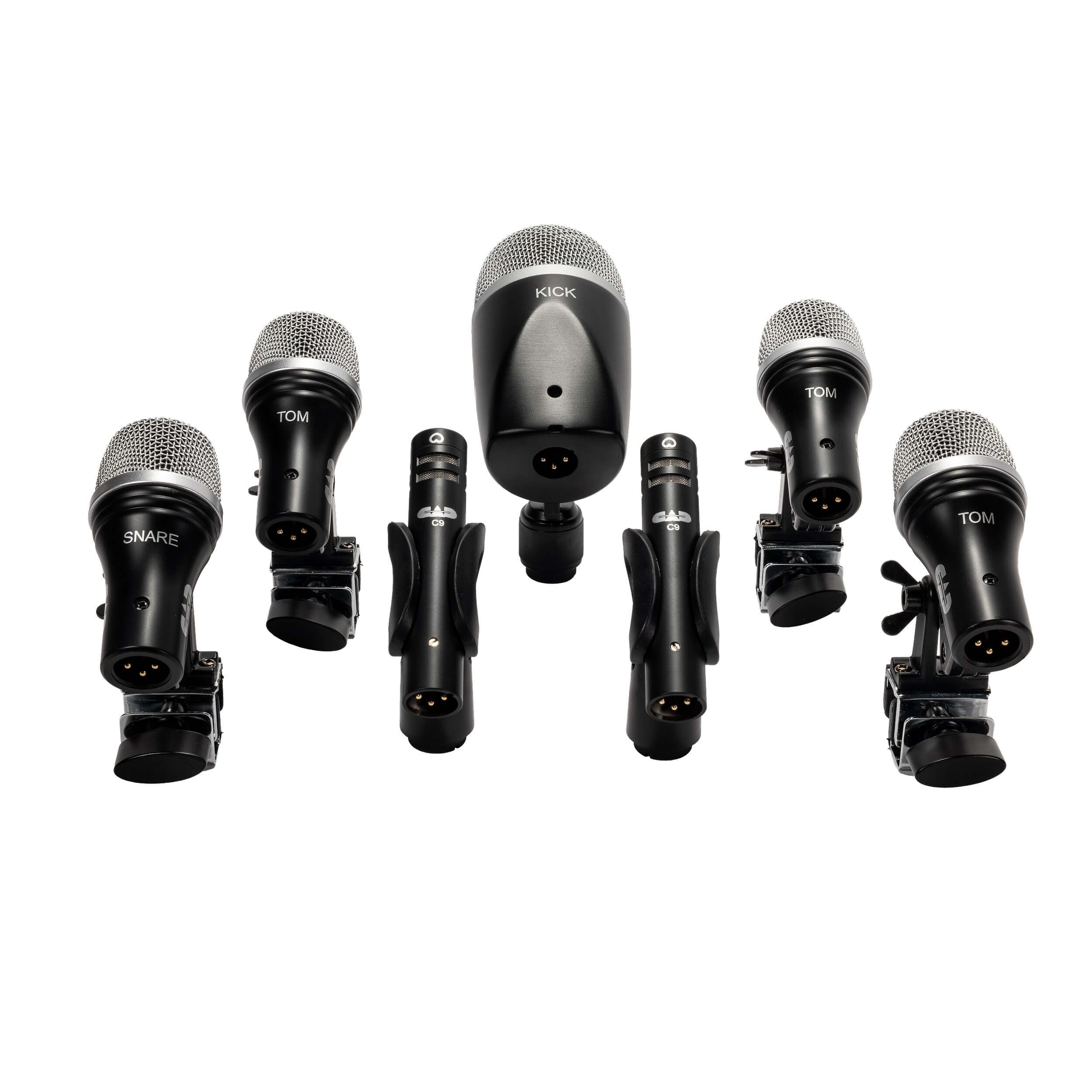 CAD Audio Stage7 - 7-piece Drum Microphone Pack, family