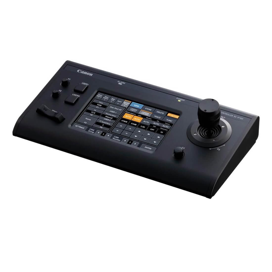 Canon RC-IP100 - Remote PTZ Camera Controller, angle