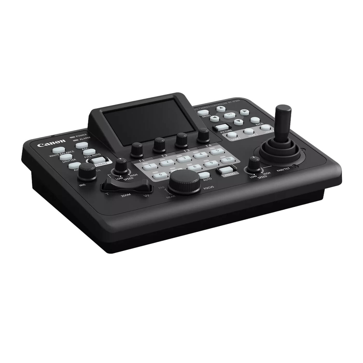 Canon RC-IP300 - Remote PTZ Camera Controller, angled right