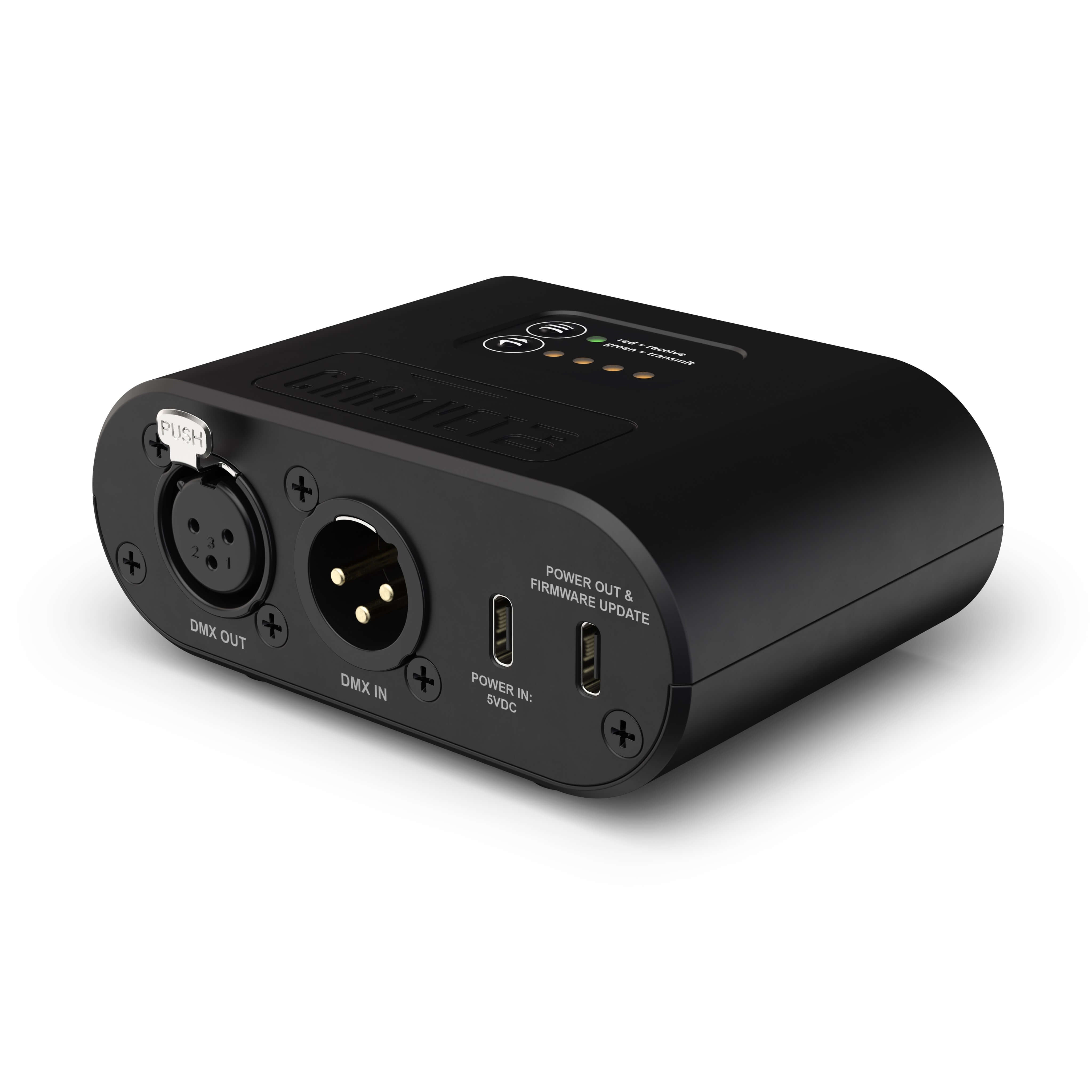 Chauvet DJ D-Fi Hub 2 - Wireless D-Fi Transmitter/Receiver, left