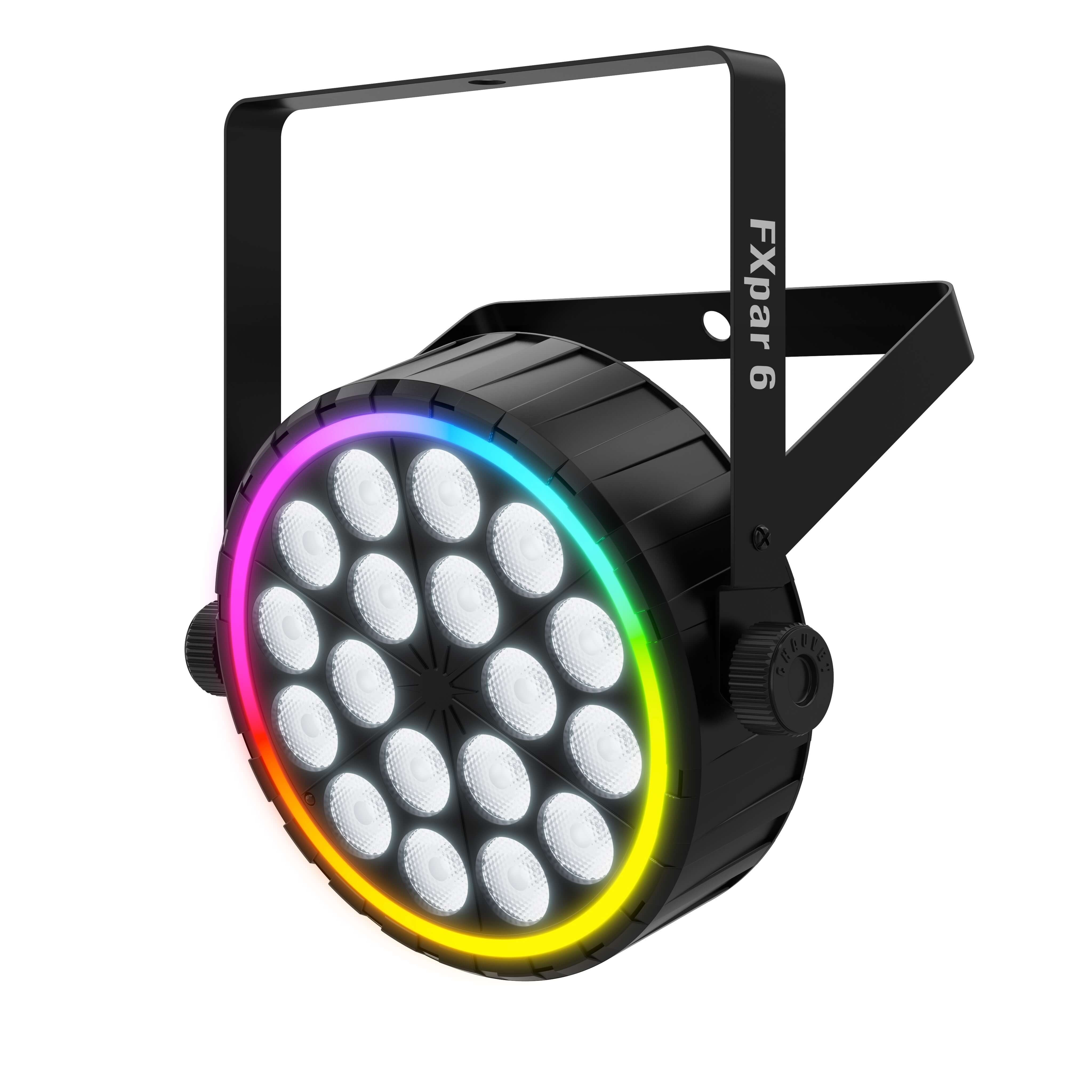 Chauvet DJ FXPar 6 - RGBW LED Effects Par With RGB Outer Ring, left