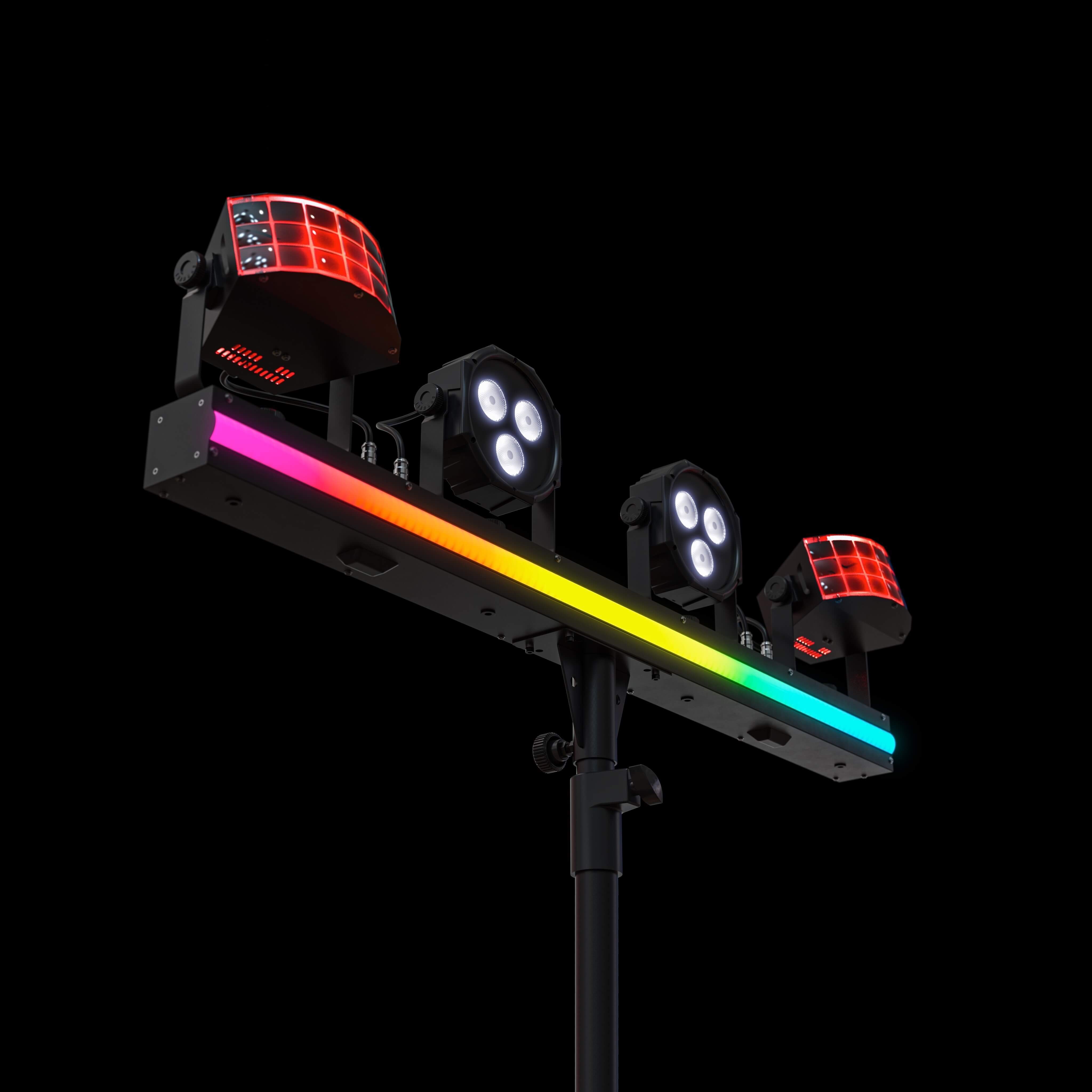Chauvet DJ GigBAR 3 ILS - 3-in-1 LED Derbies, Pars and Light Strip, effect 3