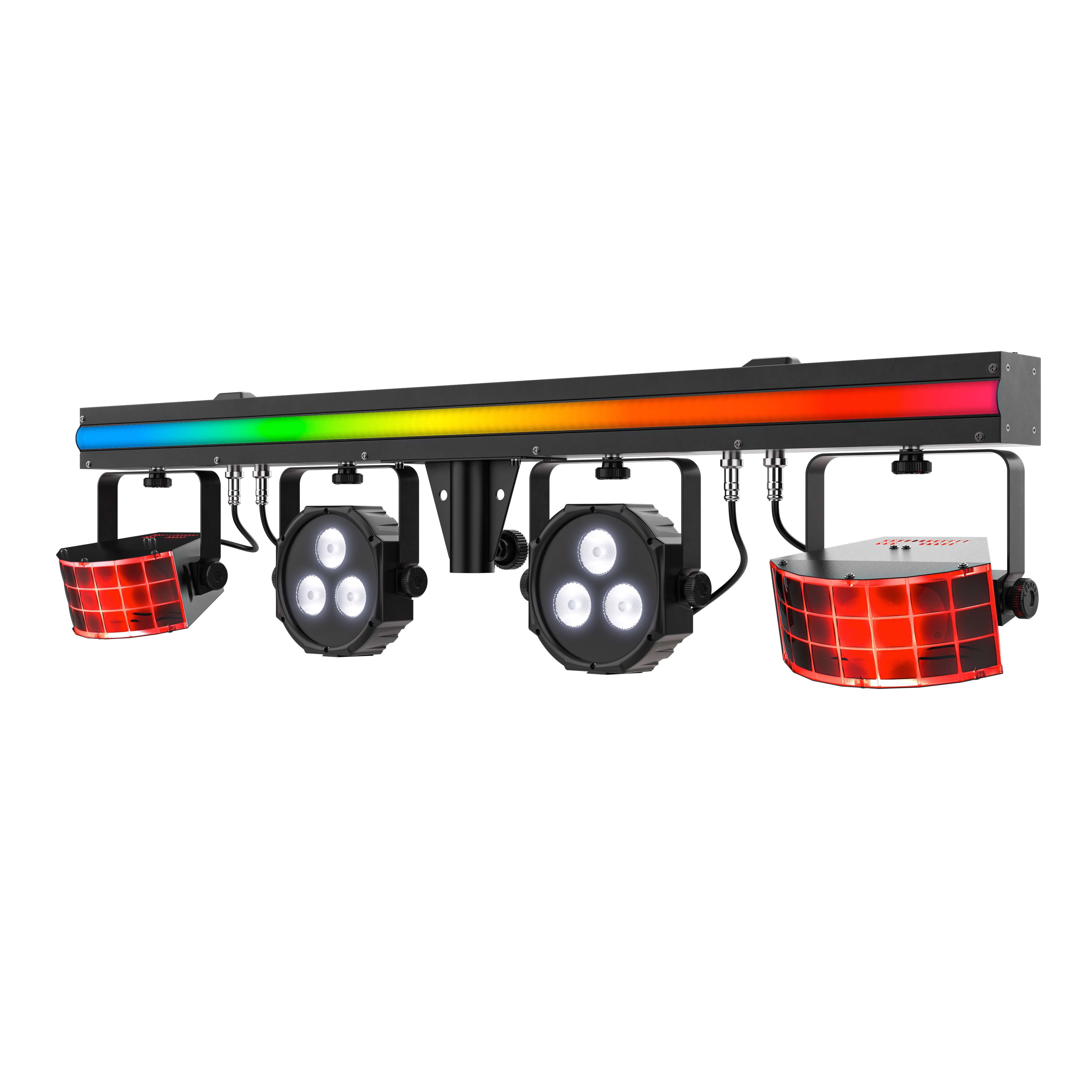 Chauvet DJ GigBAR 3 ILS - 3-in-1 LED Derbies, Pars and Light Strip, angled left