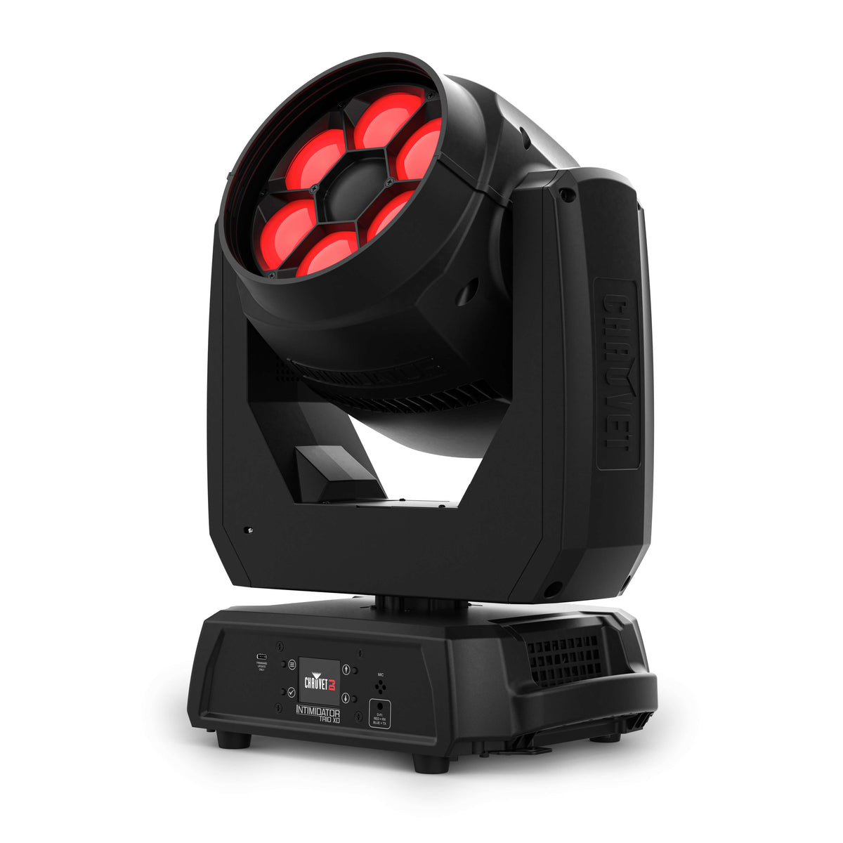 Chauvet DJ Intimidator Trio XD - 270W LED Beam/Wash/FX Moving Head, angled left