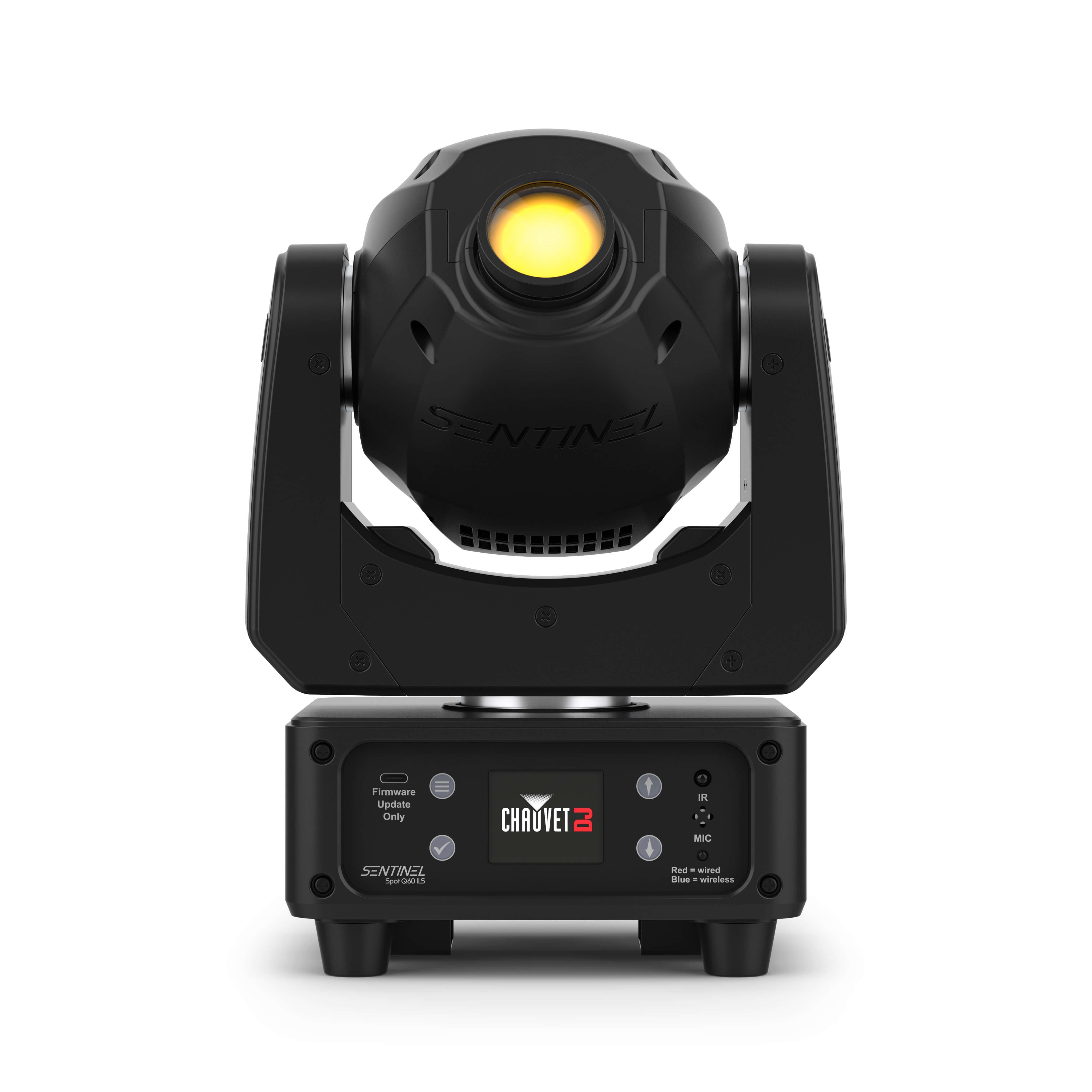 Chauvet DJ Sentinel Spot Q60 ILS - 60W RGBW LED Moving Head Fixture, front