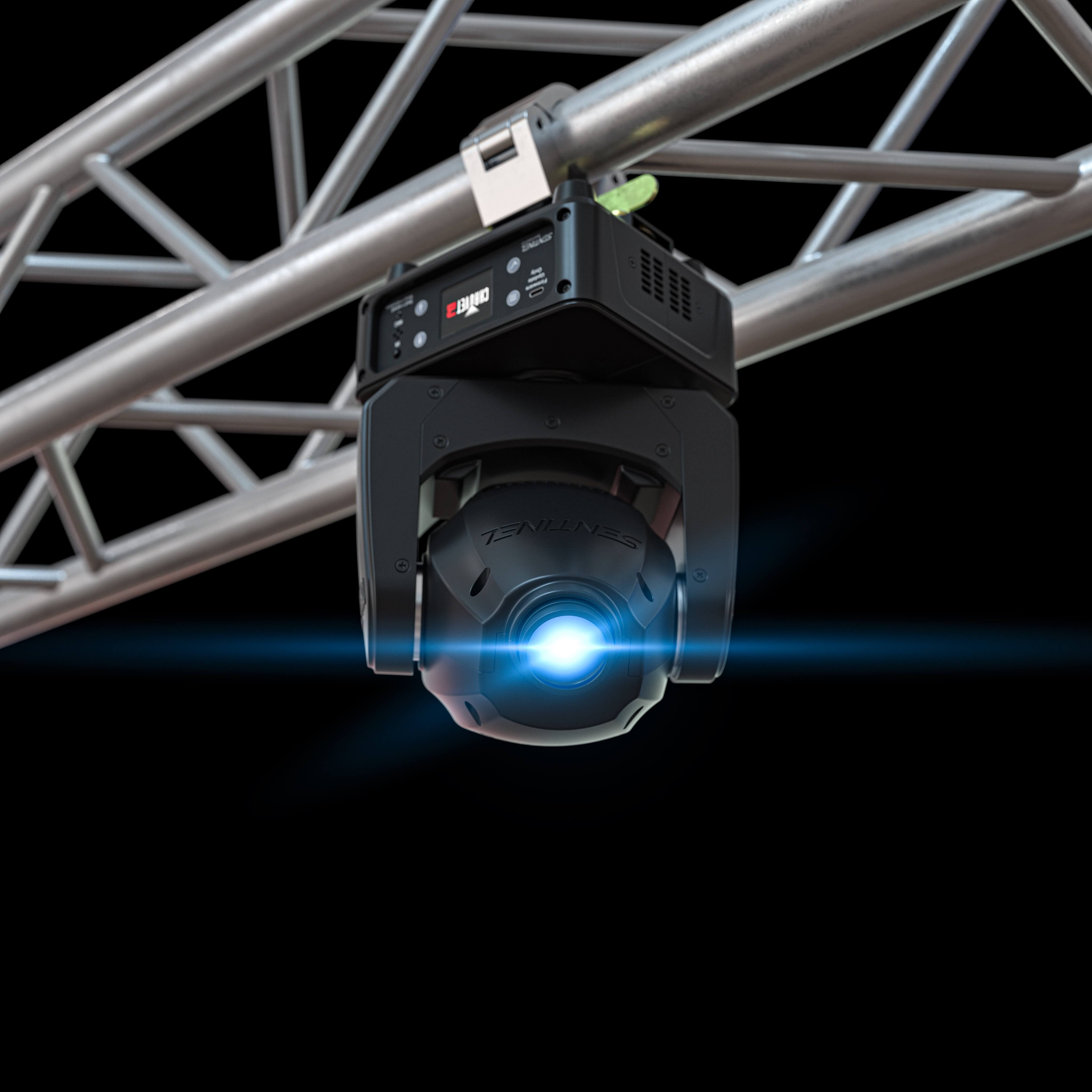 Chauvet DJ Sentinel Spot Q60 ILS - 60W RGBW LED Moving Head Fixture, single truss mount