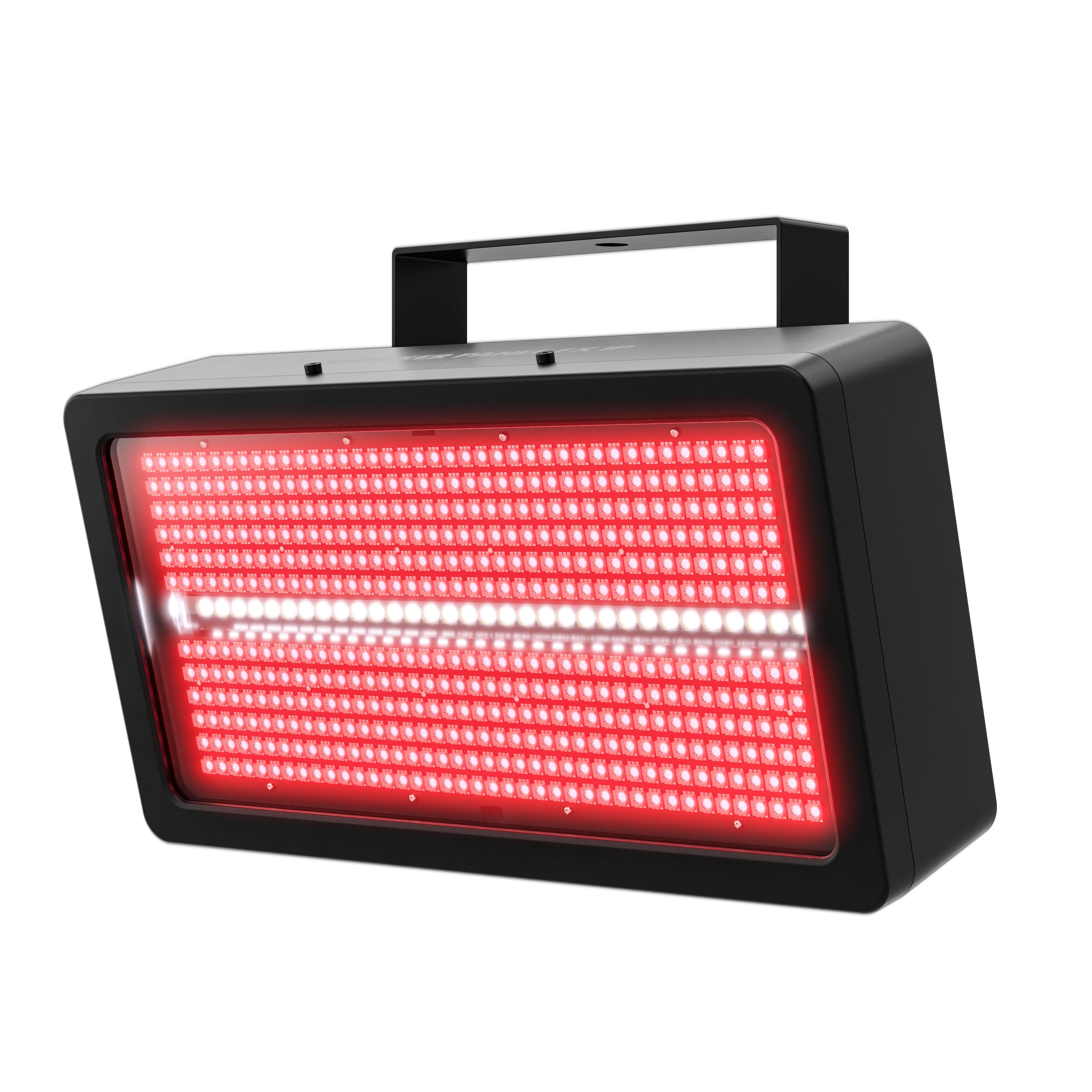 Chauvet DJ Shocker Panel FX IP - LED Strobe, Wash, and Blinder lighting fixture, angled left