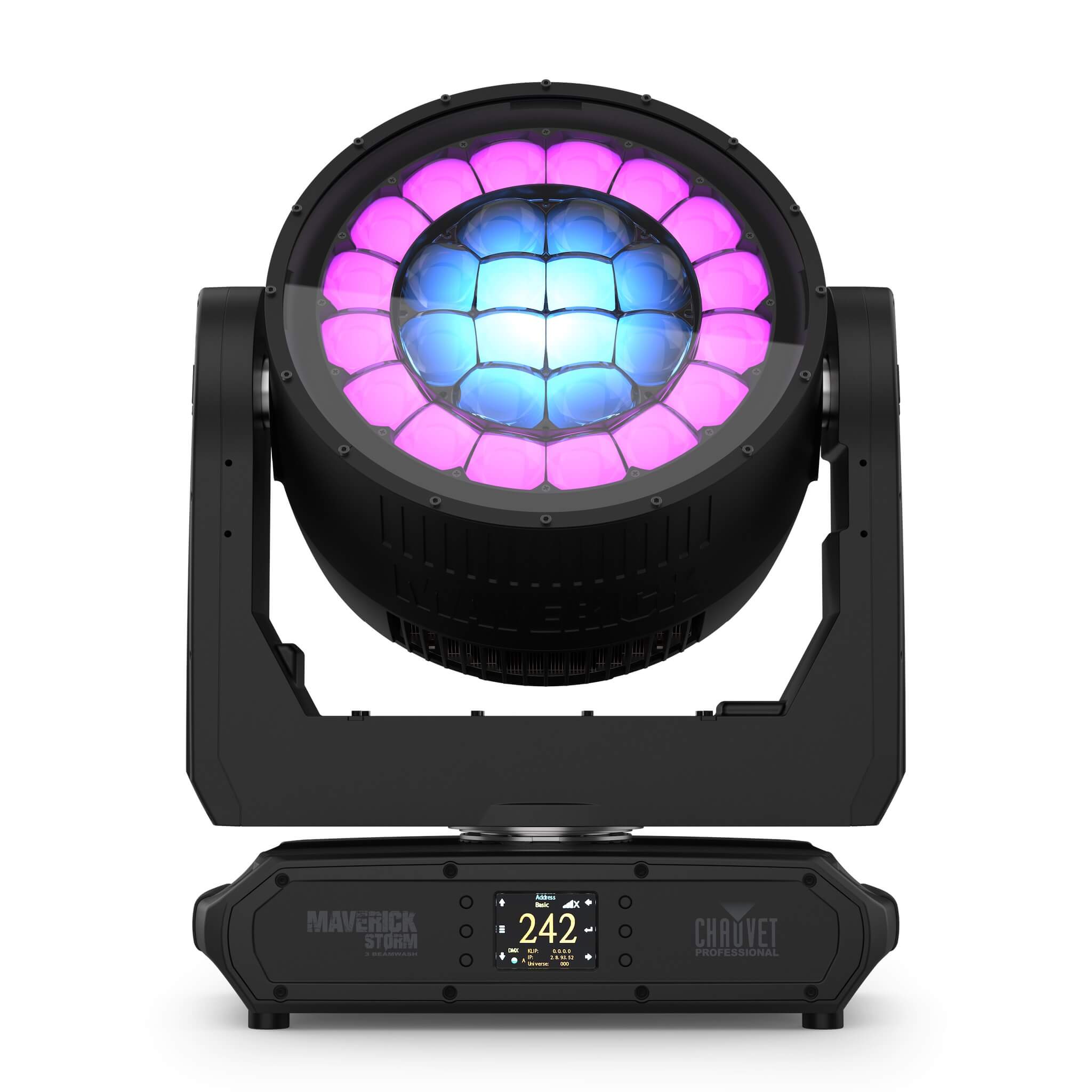 Chauvet Professional Maverick Storm 3 BeamWash - LED Moving Head Light, front