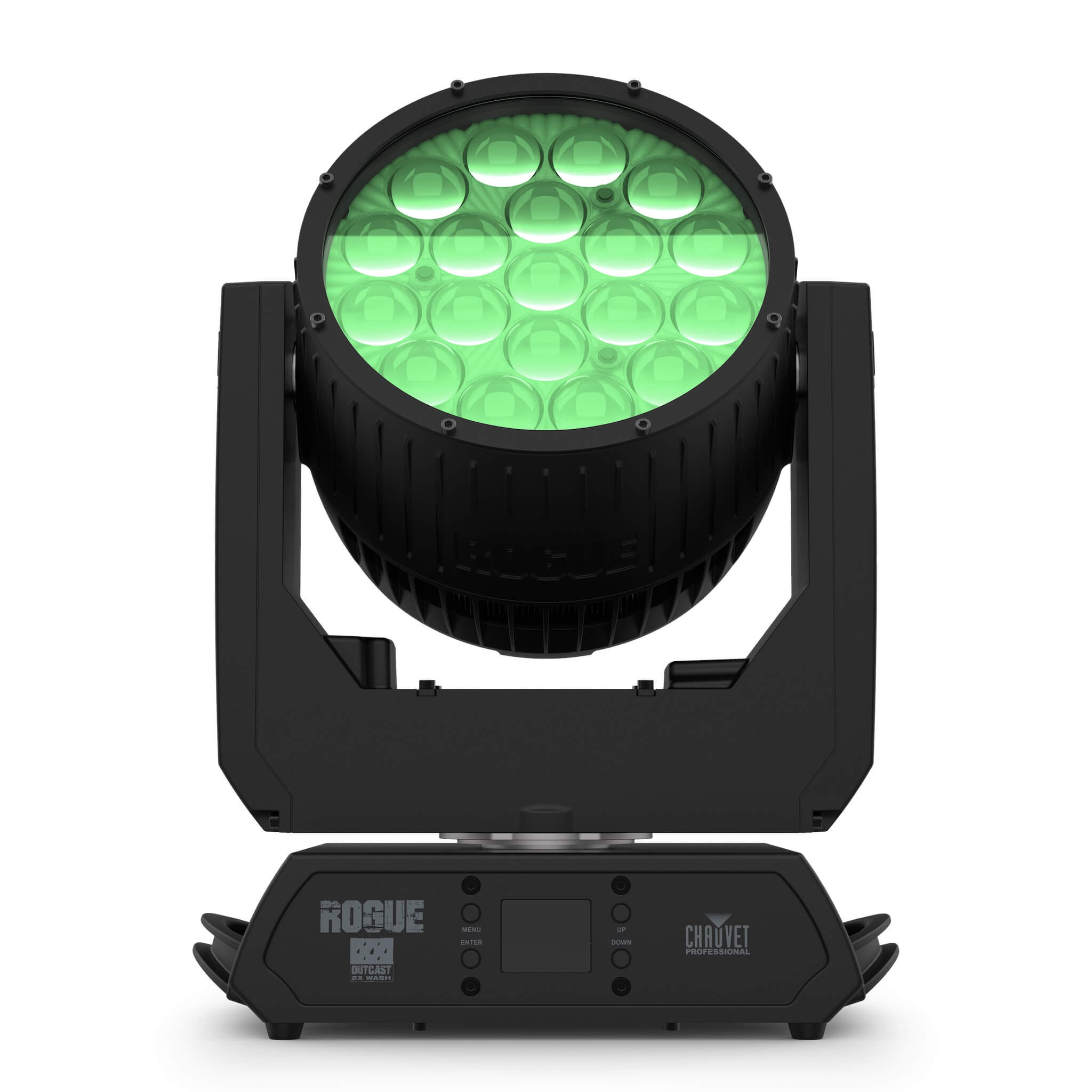 Chauvet Professional Rogue Outcast 2X Wash - LED Moving Head Light, front