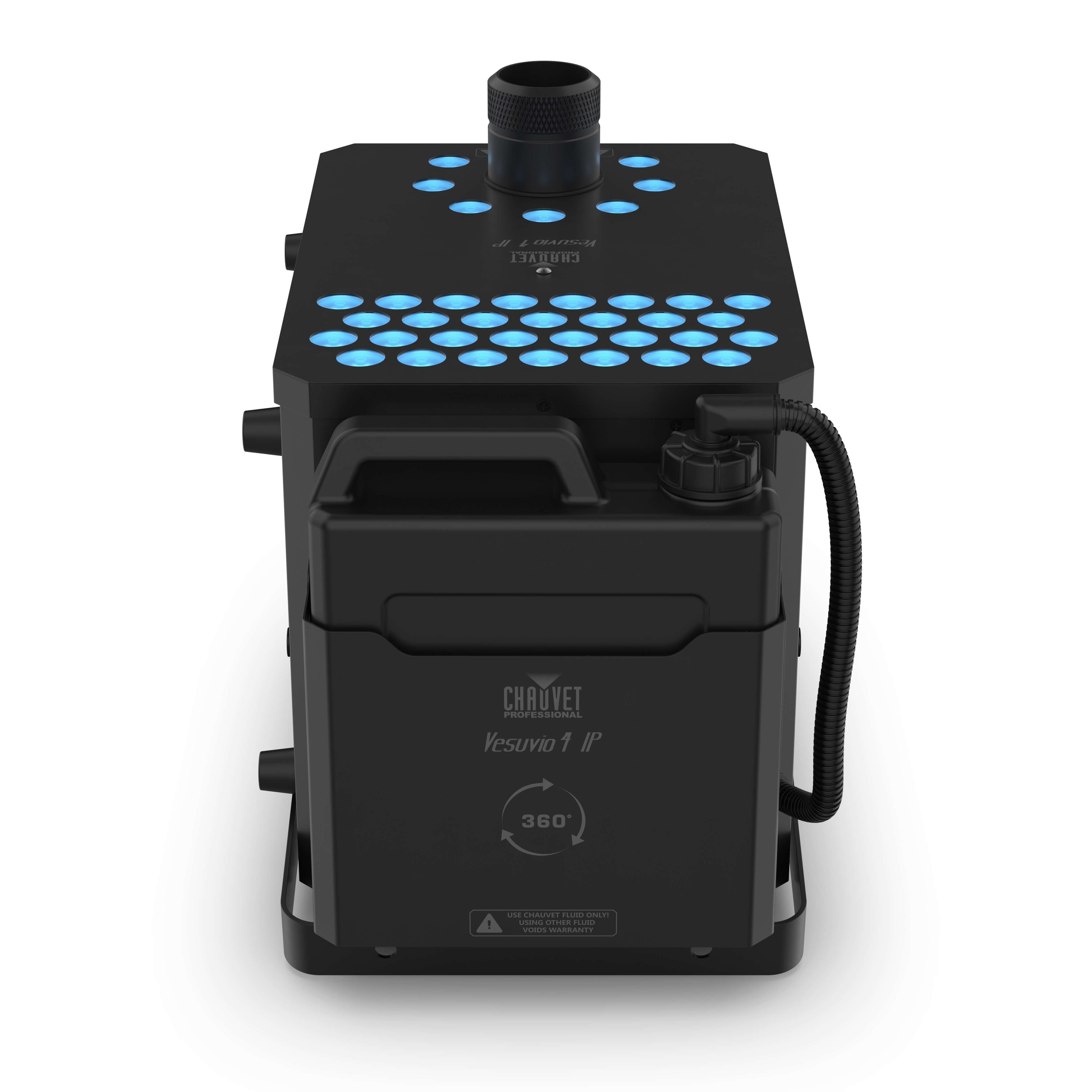 Chauvet Professional Vesuvio 4 IP - Advanced RGBA LED Vertical Fogger, back