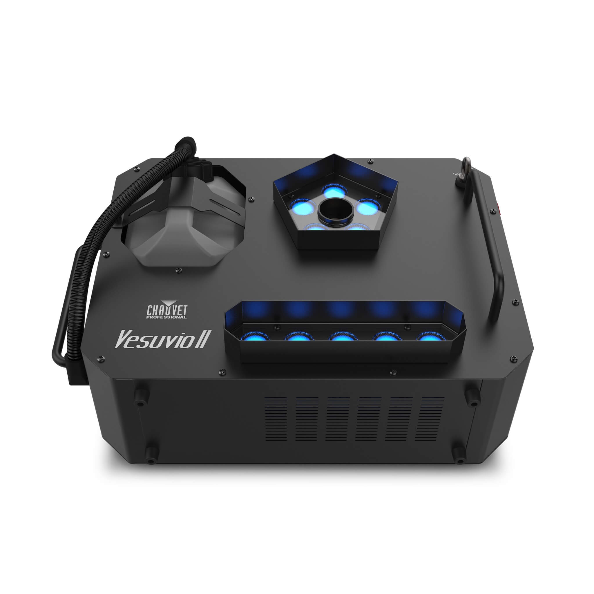 Chauvet Professional Vesuvio II - RGBA+UV LED Water Based Fog Machine, top