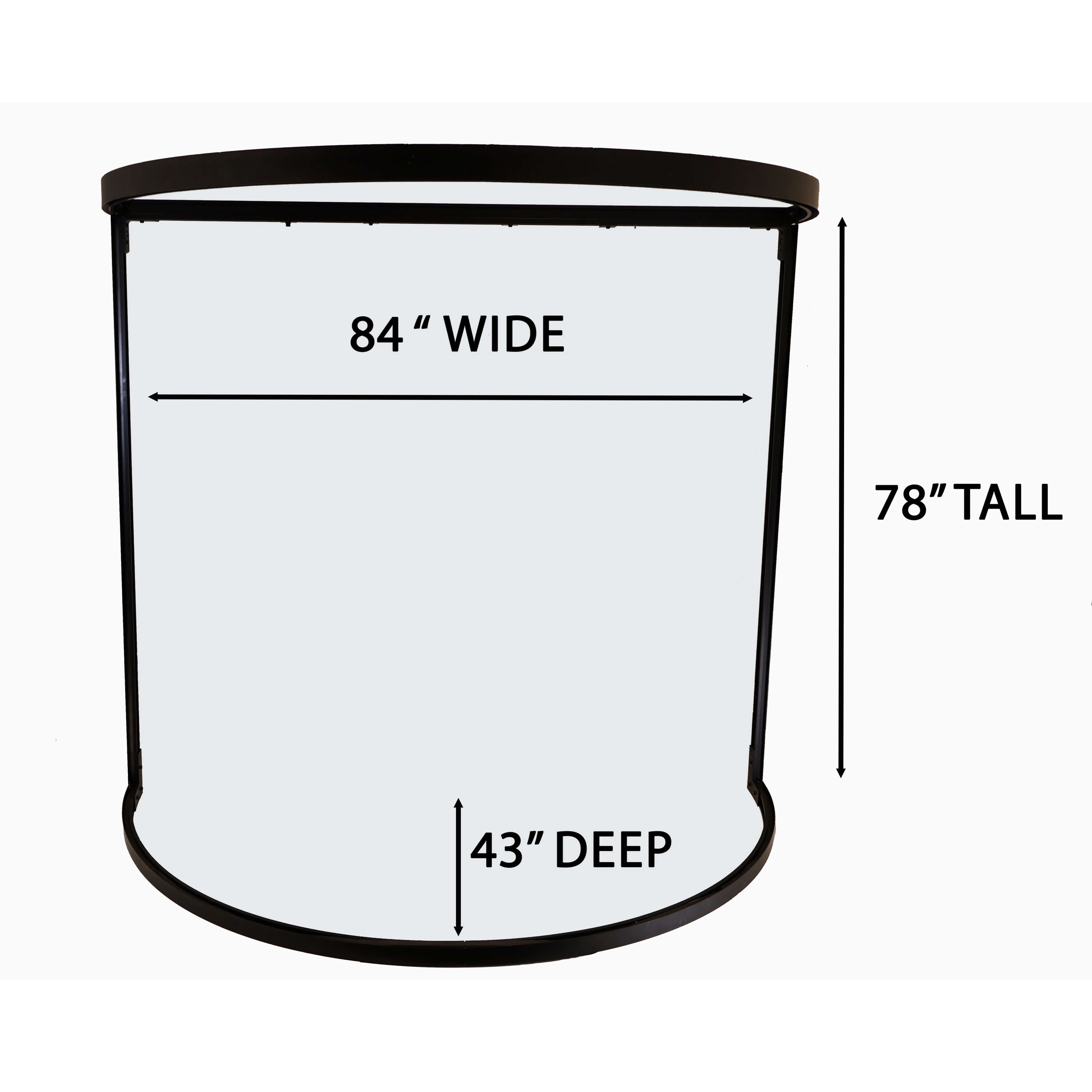 ClearSonic Curved7 and Halo7 Lid - 7' Seamless Drum Shield | GearTechs