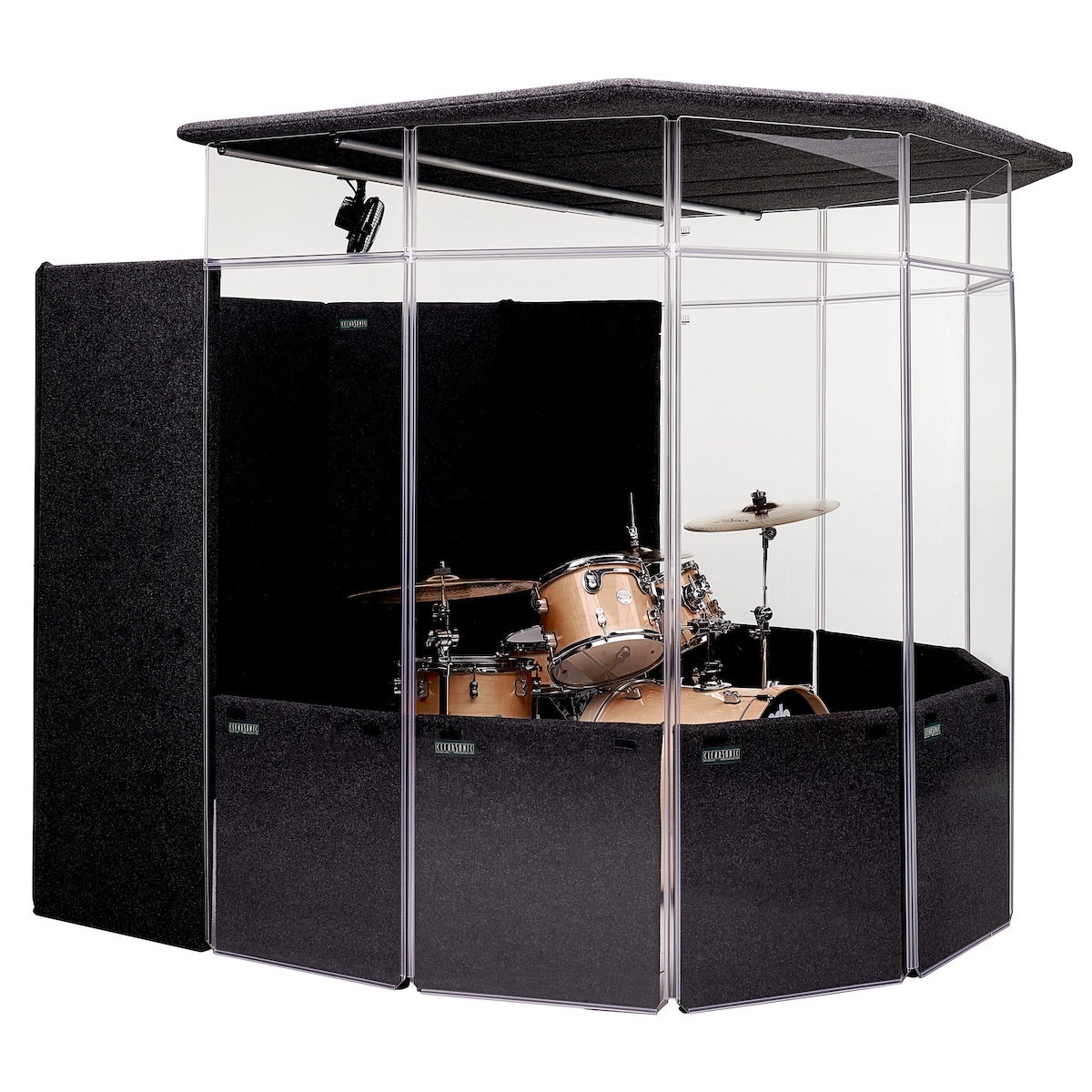 ClearSonic IPA - IsoPac A Drum Isolation Booth, angle