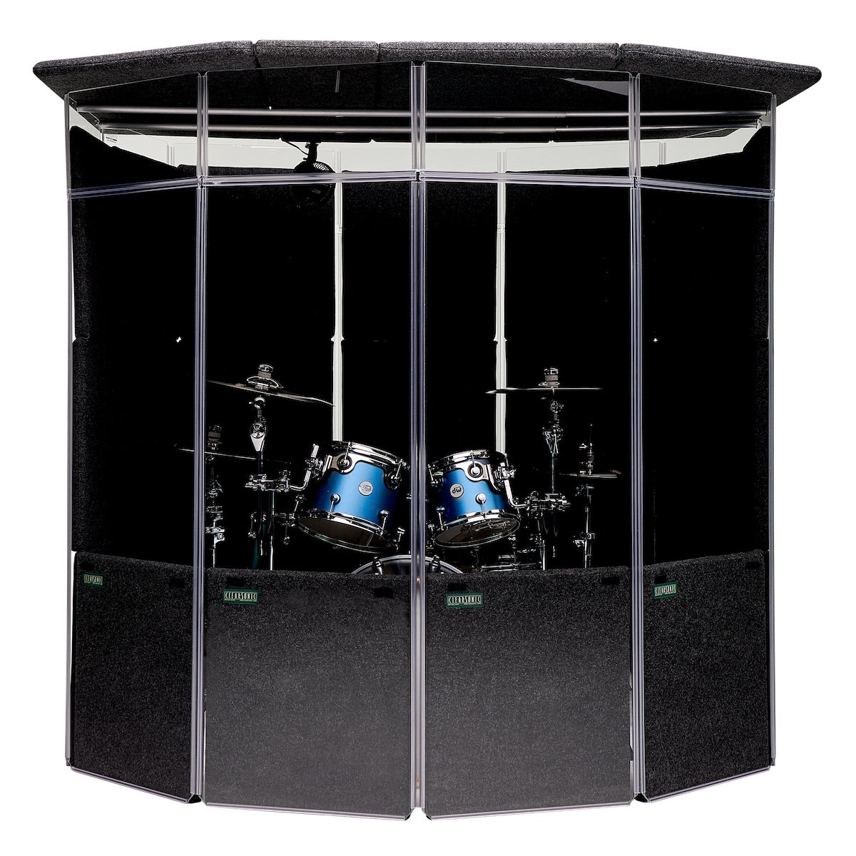 ClearSonic MMP - MiniMegaPac Drum Isolation Booth Package, front