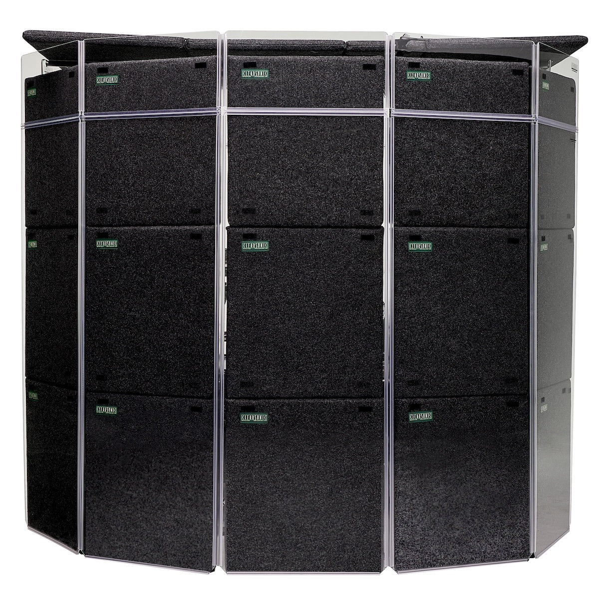 ClearSonic MMP - MiniMegaPac Drum Isolation Booth Package, rear