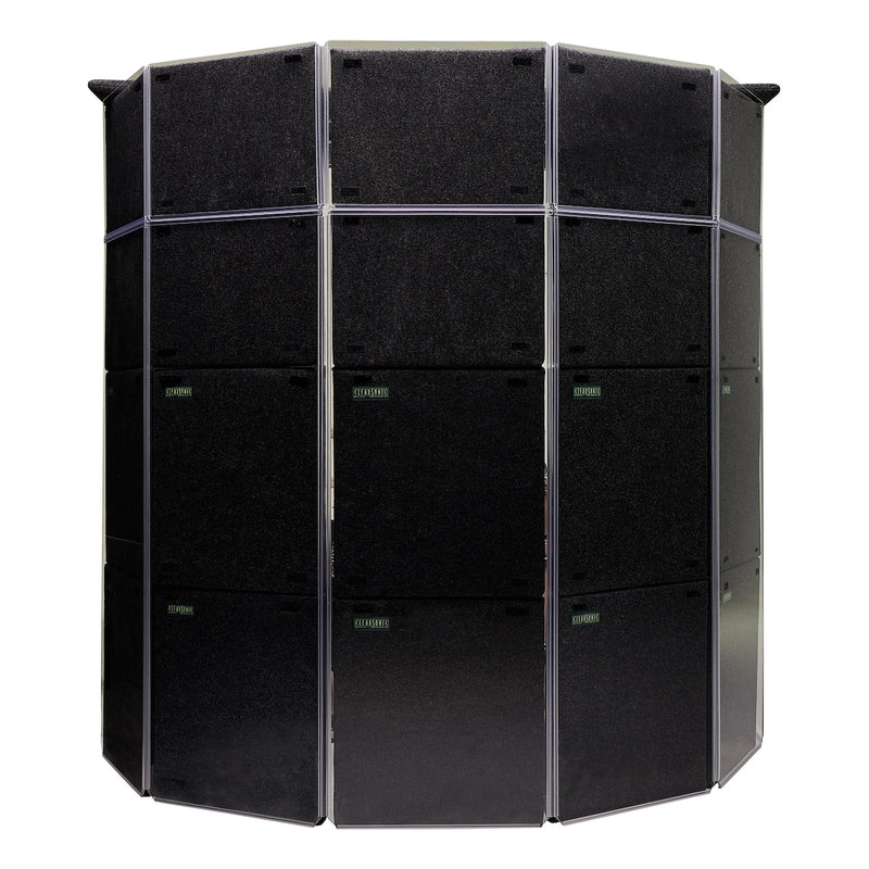 ClearSonic MP - MegaPac Drum Isolation Booth Package, rear