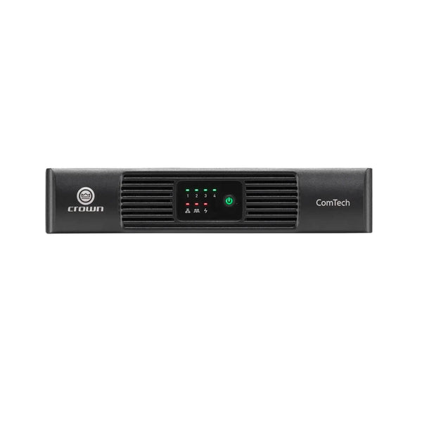 Crown CTD-4125 - ComTech 4-ch Power Sharing Amplifier with DSP, Dante