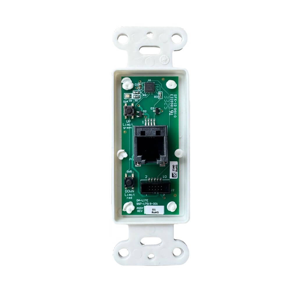 デイリーディッシュ Da-Lite DL17579 - Legacy Smart Low Voltage Wall Switch