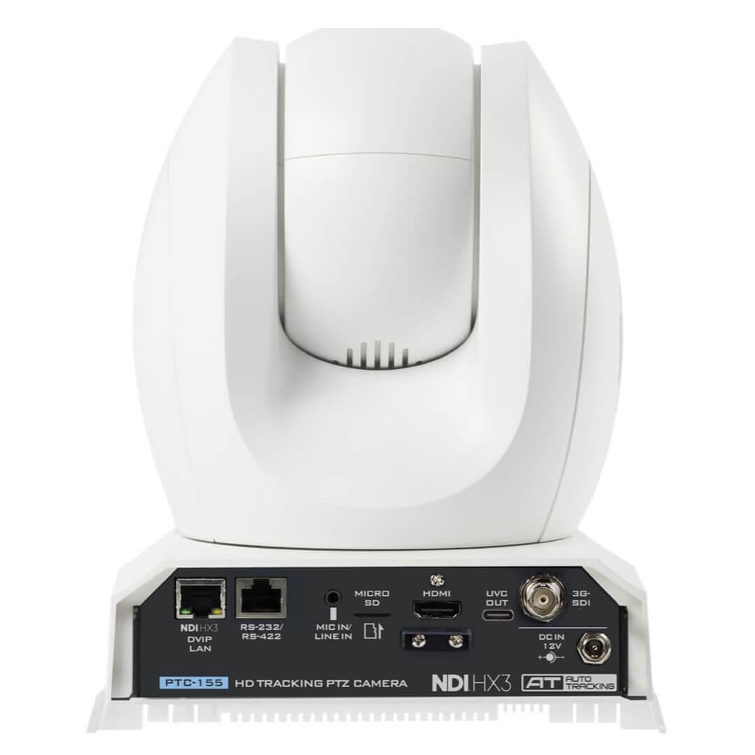 DataVideo PTC-155w - AI Auto Tracking HD PTZ Camera, rear
