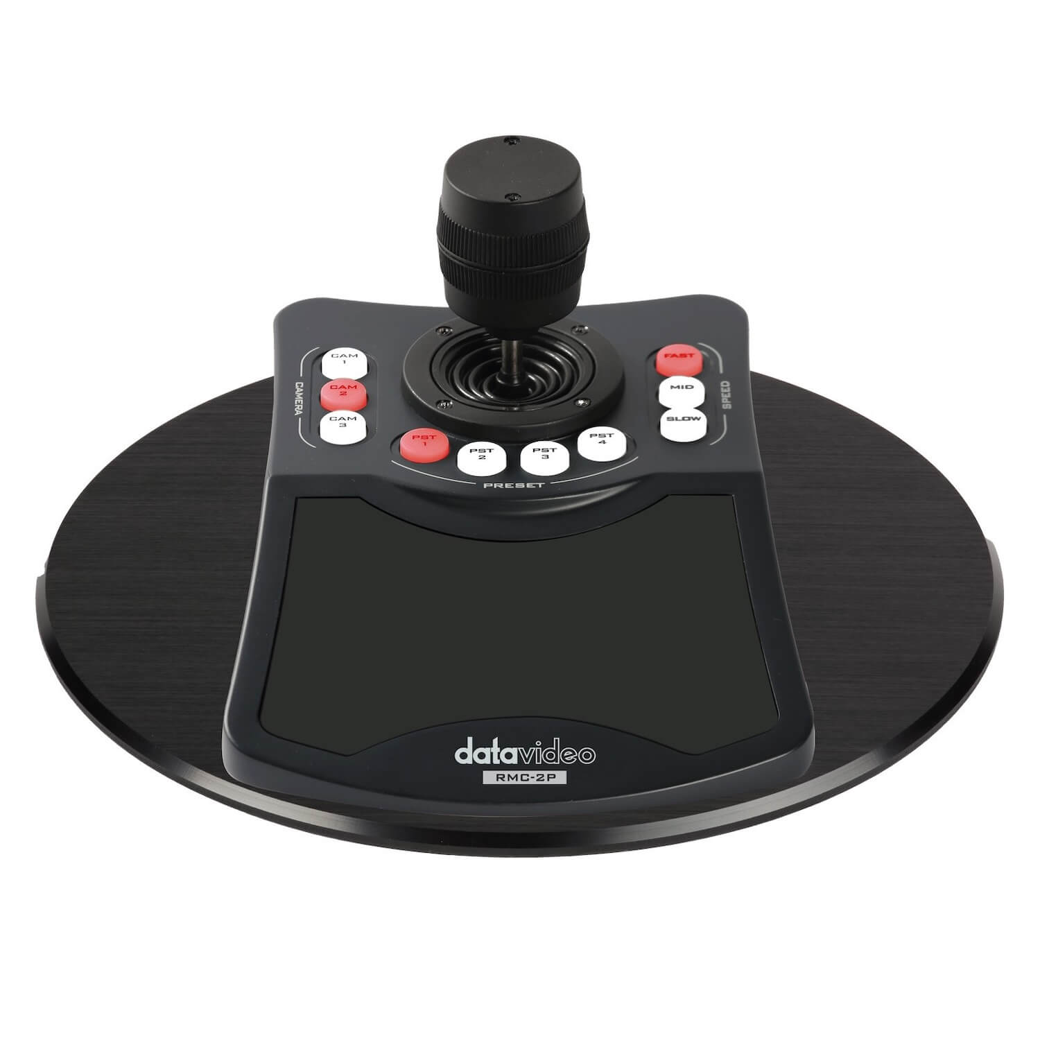 DataVideo RMC-2P - 3-Channel PTZ Camera Controller with Base Plate, front