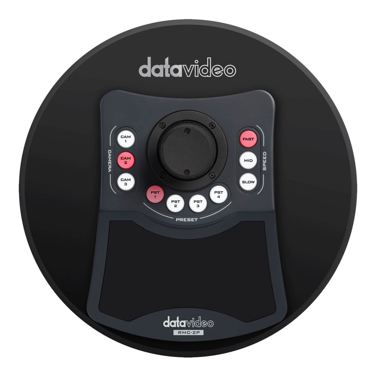 DataVideo RMC-2P - 3-Channel PTZ Camera Controller with Base Plate, top