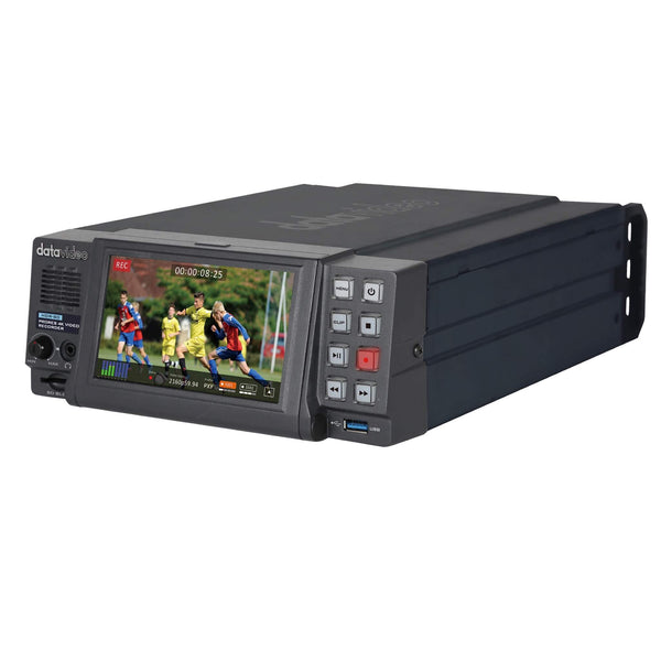 DataVideo HDR-80 - ProRes 4K Video Recorder, front closed