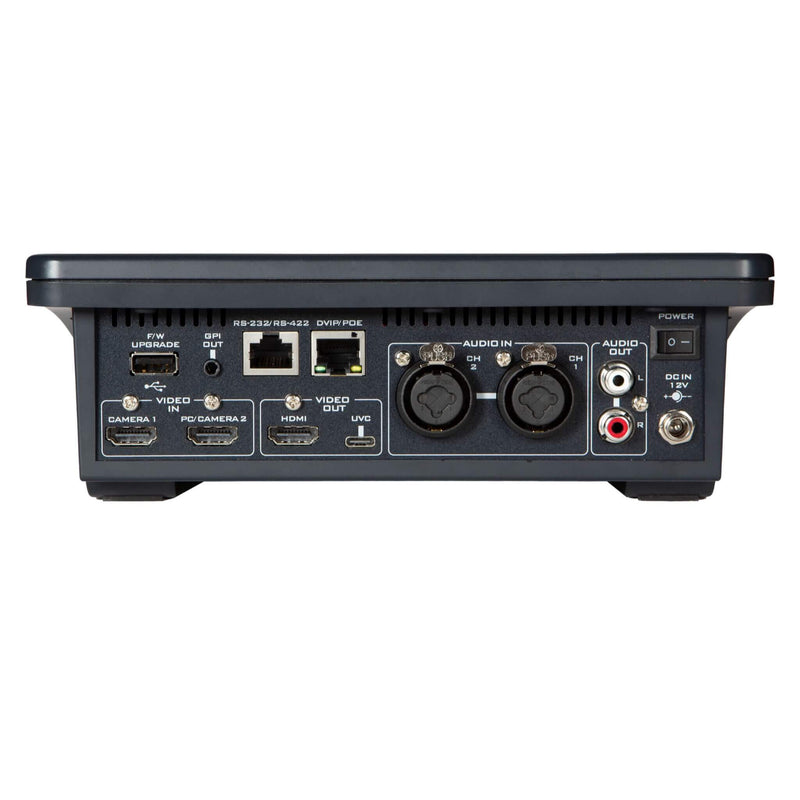DataVideo iCast Mini - 4K Dual Channel Presentation Switcher, rear