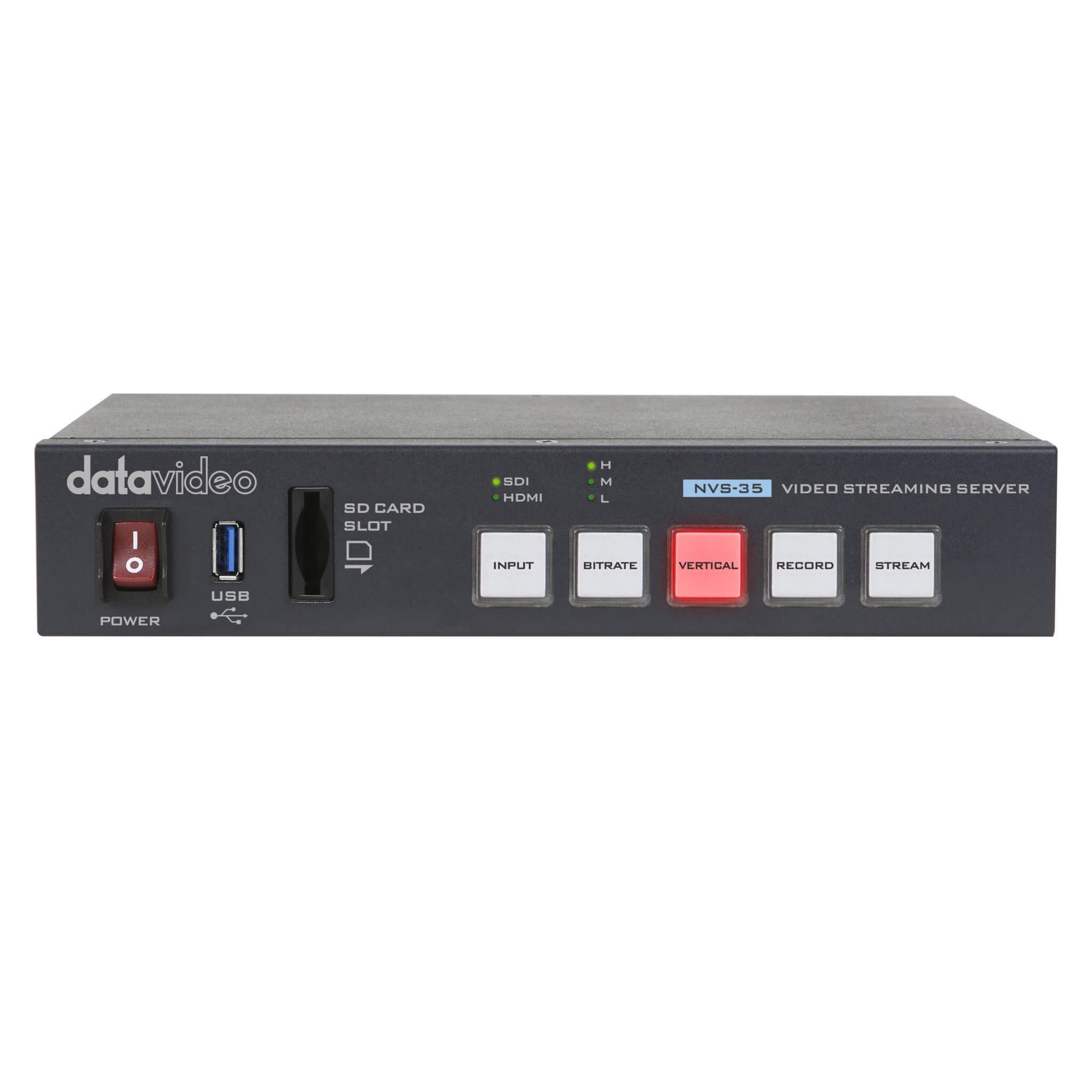 DataVideo NVS-35 Dual Streaming Encoder and MP4 Recorder