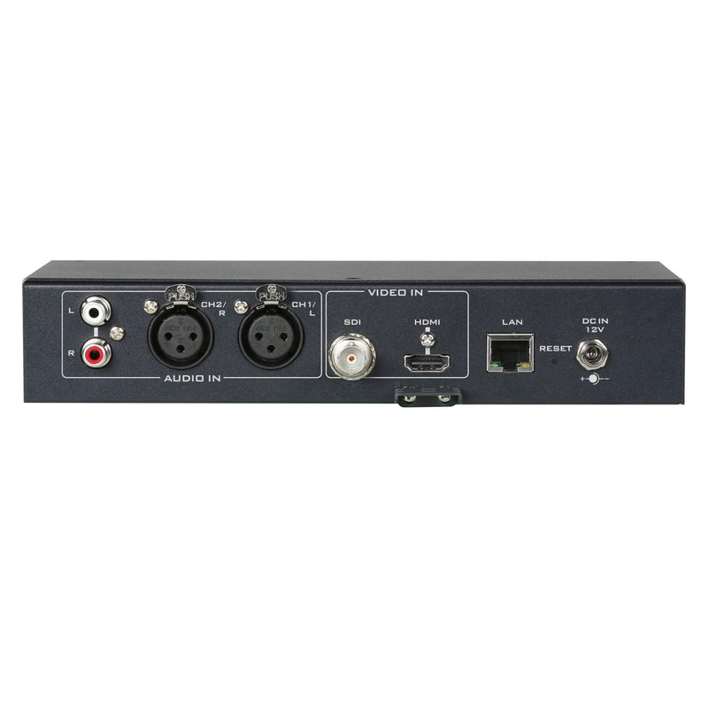 DataVideo NVS-35 - H.264 Dual Streaming Encoder and MP4 Recorder, rear