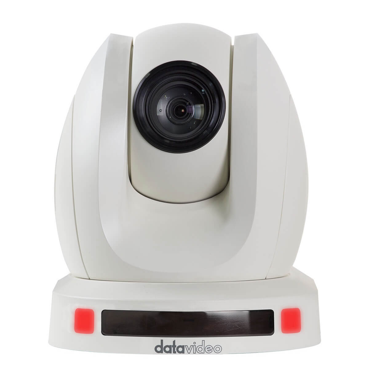 DataVideo PTC-140 - HD/SD-SDI and HDMI PTZ Camera with 20x Optical Zoom, front view white