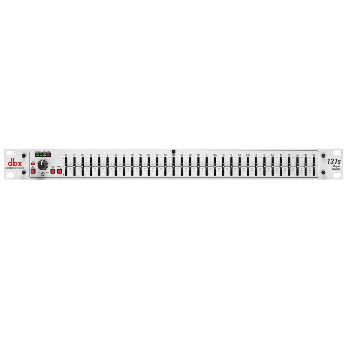 dbx 131s - Single 31-Band Graphic Equalizer, front