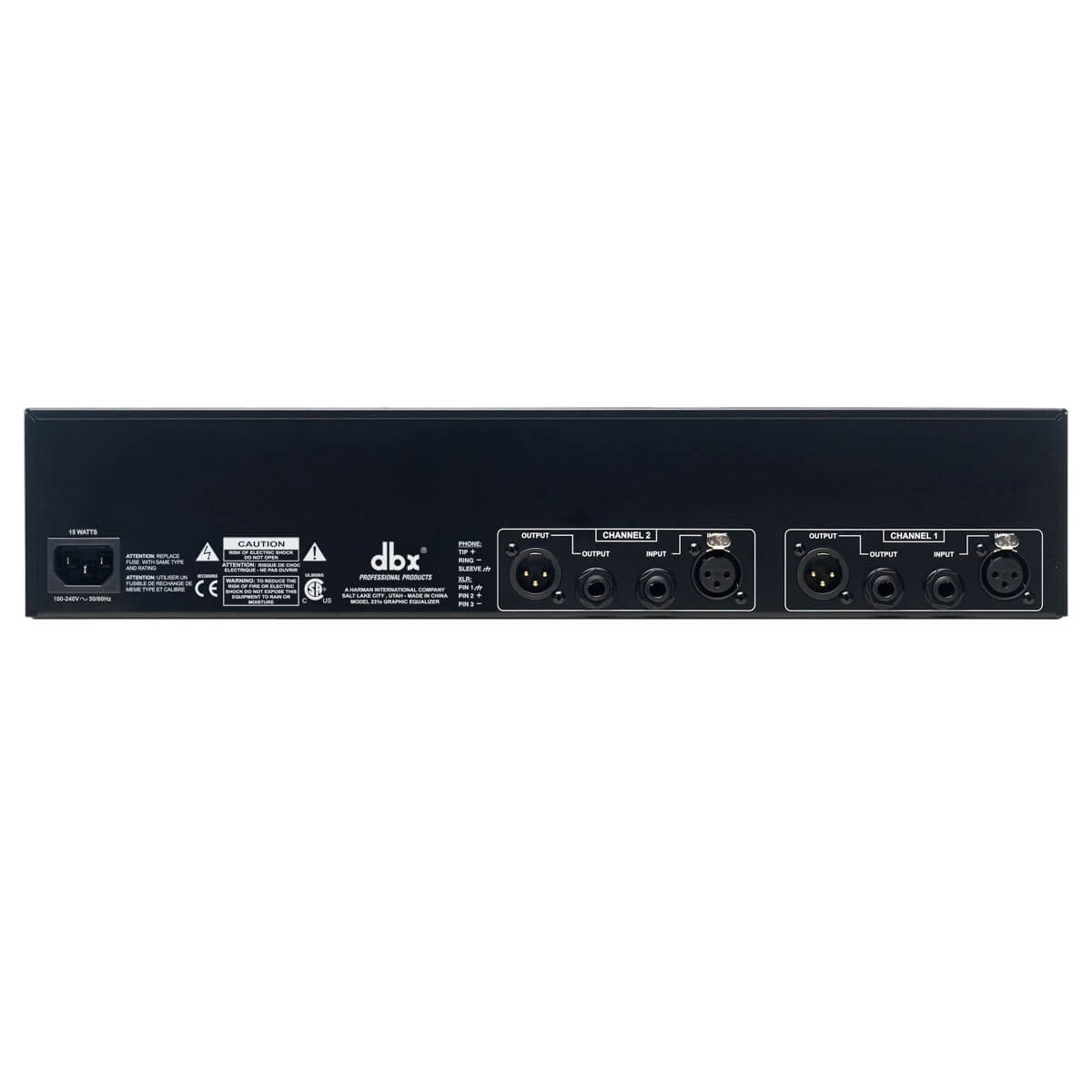 dbx 231s - Dual Channel, 31-Band Equalizer