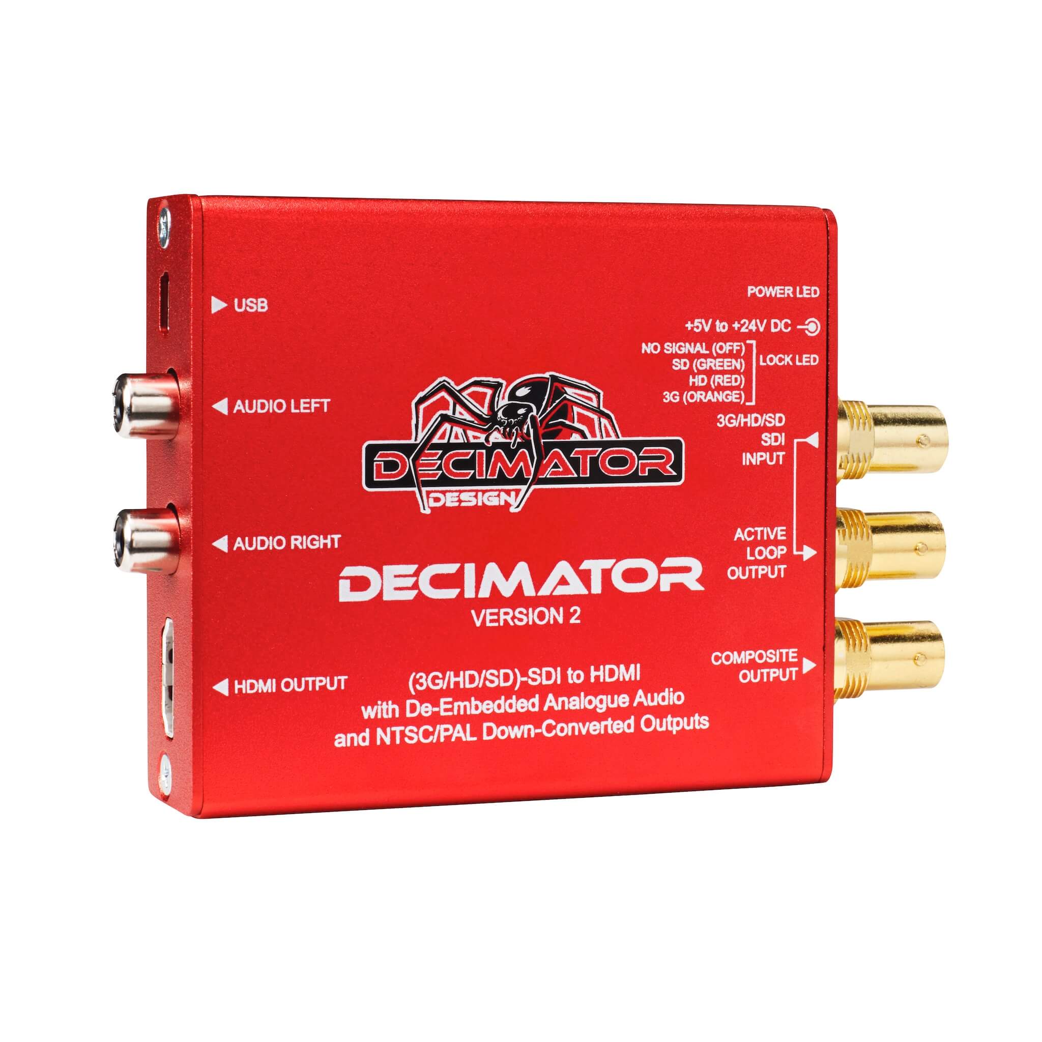 Decimator Design Decimator 2 - Mini 3G-SDI to HDMI Converter