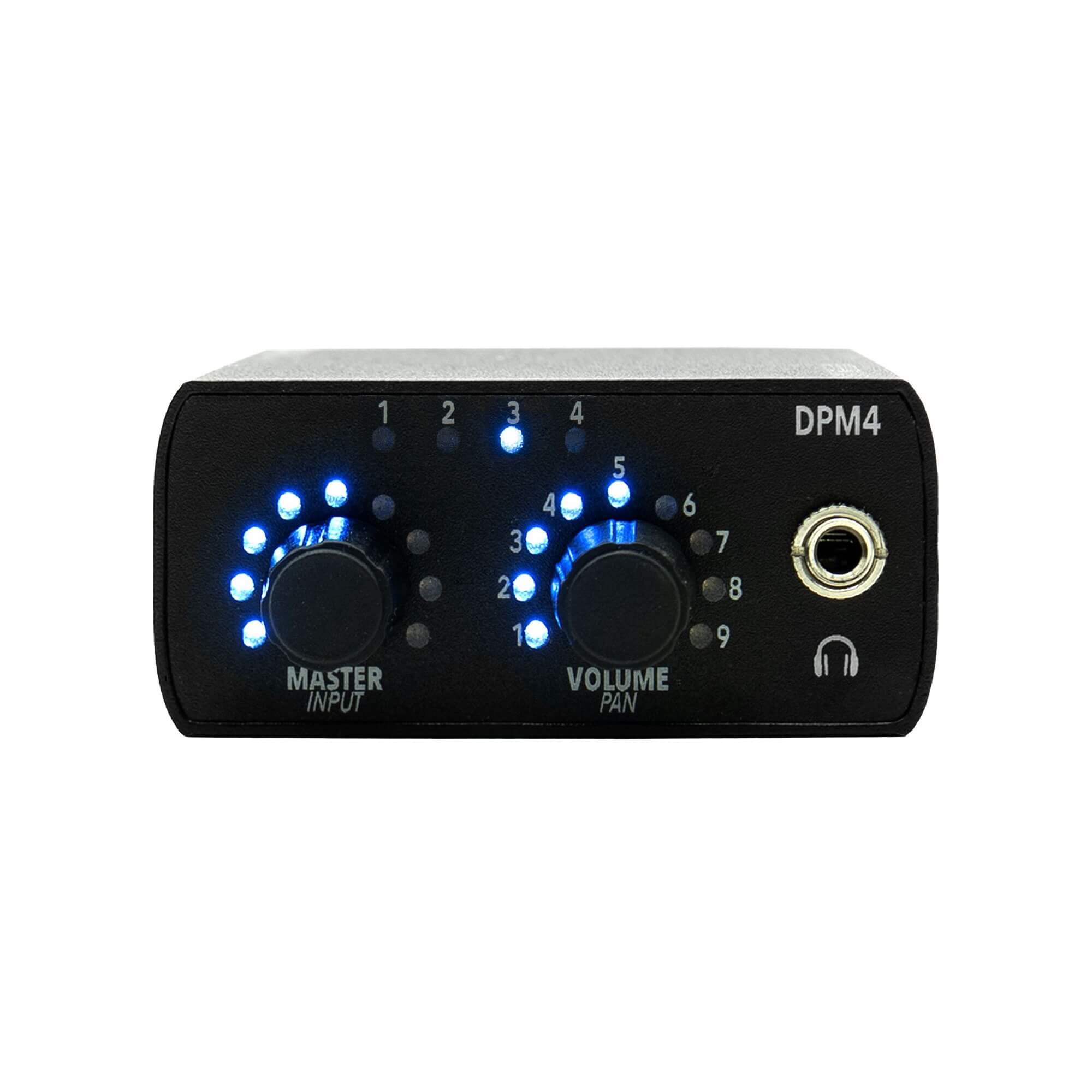 Digital Audio Labs DPM4 - 4-Channel Dante Personal Mixer, front