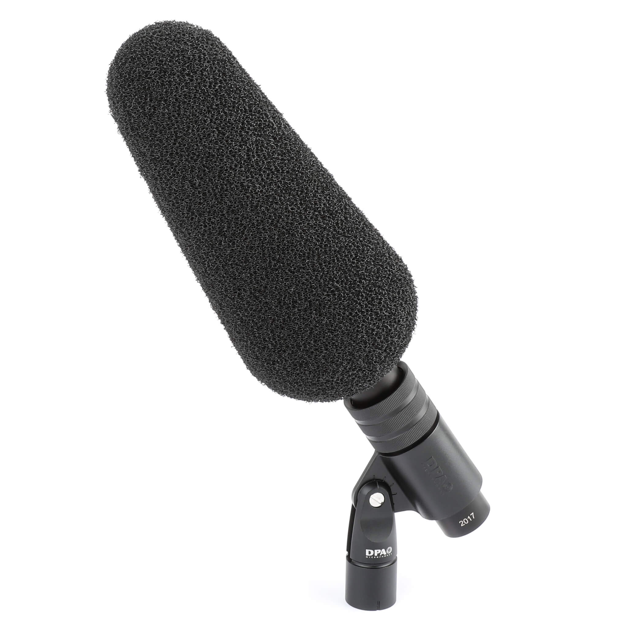 DPA 2017 Supercardioid Shotgun Microphone, in holder with windscreen