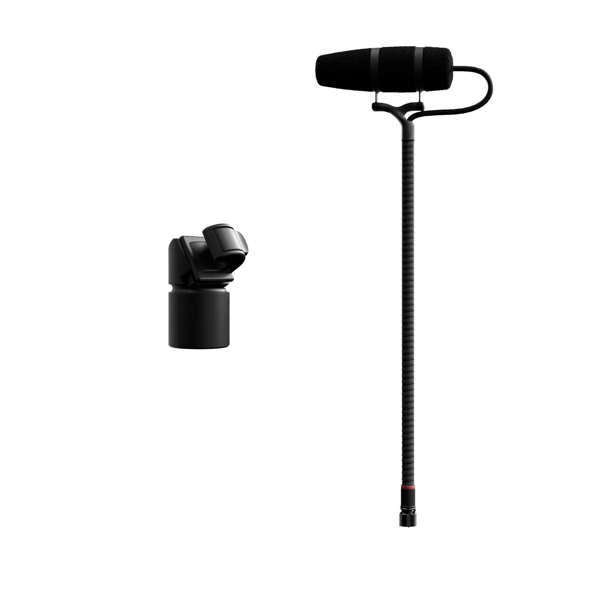 DPA 4099 CORE+ Mic, Loud SPL with Mic Stand Mount 3/8" and 5/8" thread