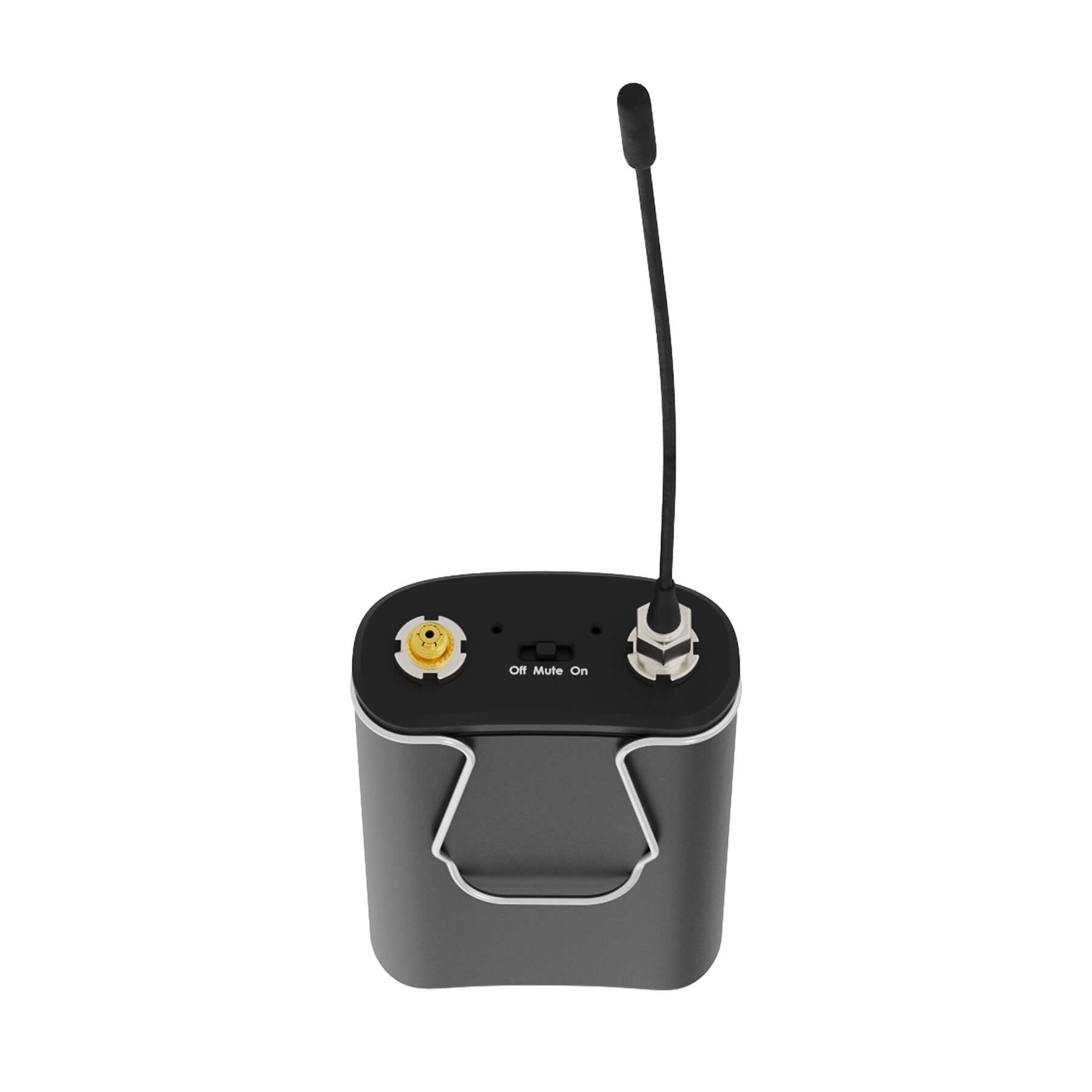 DPA N-BP1-90 - N-Series Bodypack Transmitter with MicroLock connector, top