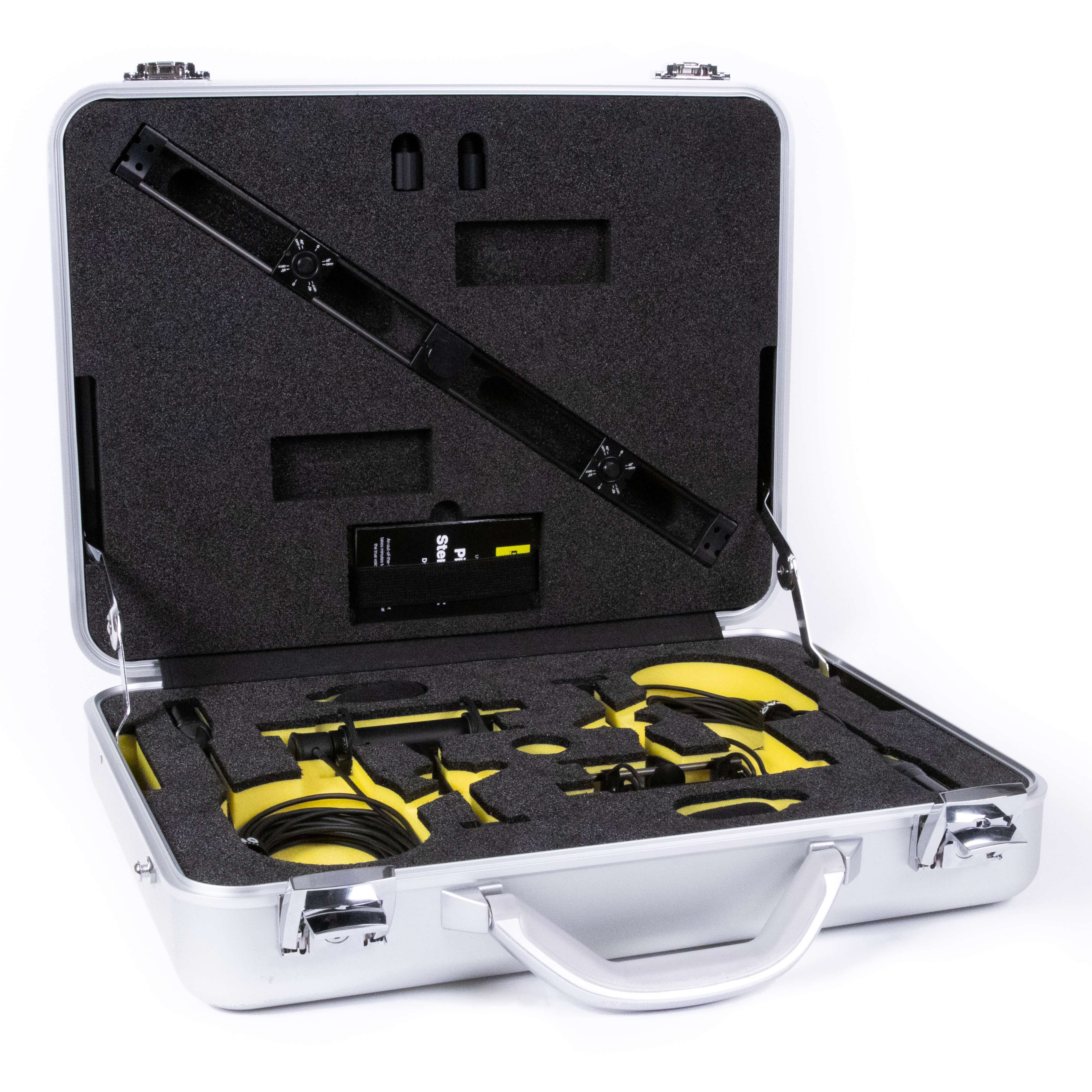 DPA DPK2015 Piano Stereo Kit - Matched Pair of 2015 Pencil Mics, tilted opened